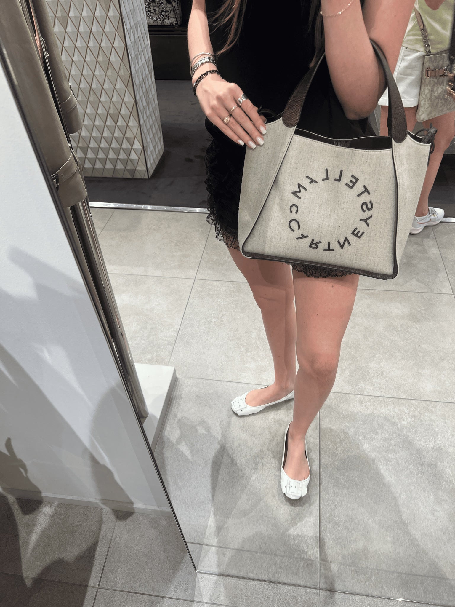 Stella McCartney Damska torebka na ramię Eco CanvasStella Mccartney