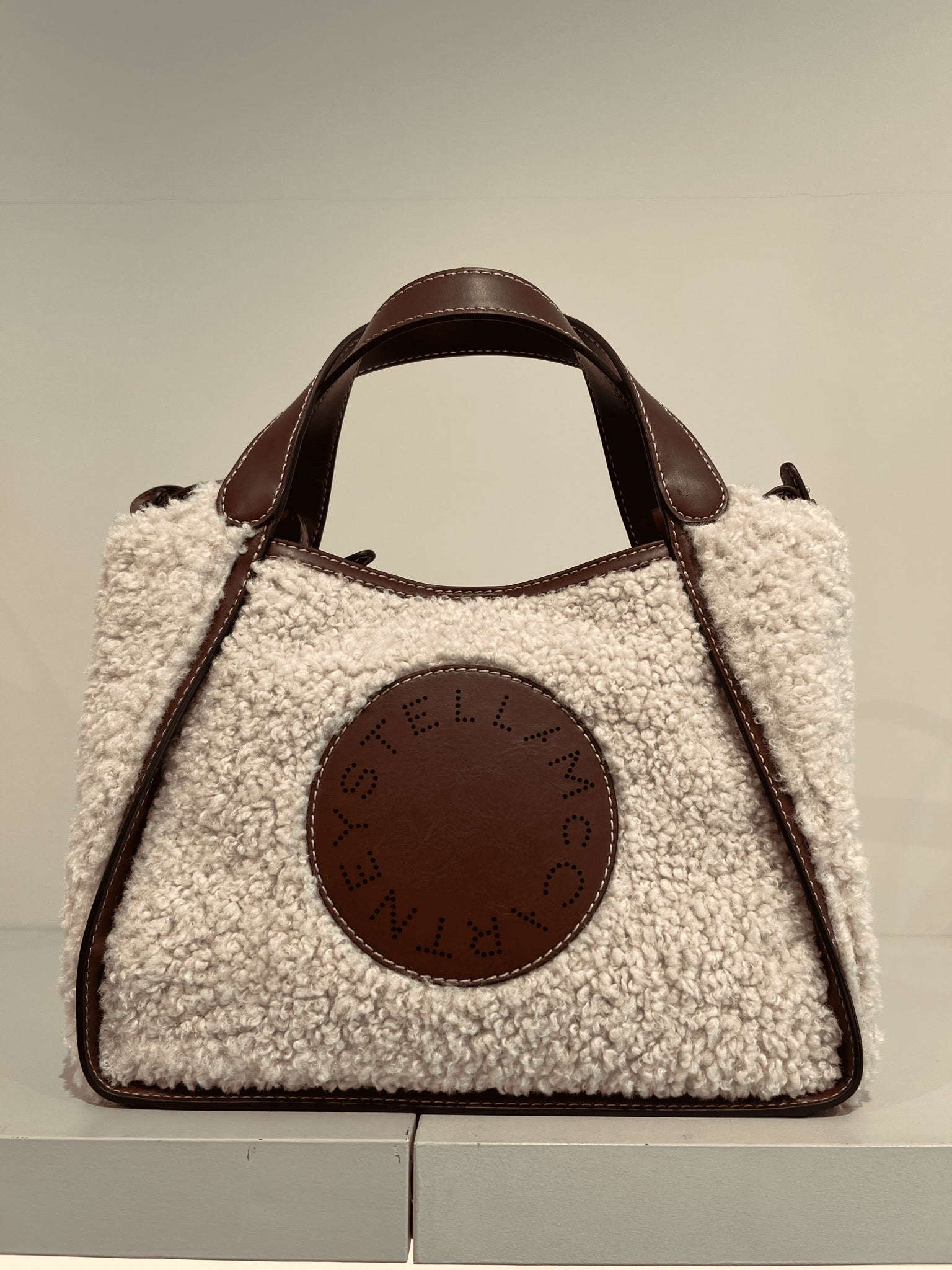Stella McCartney Damska torebka shearlingStella Mccartney