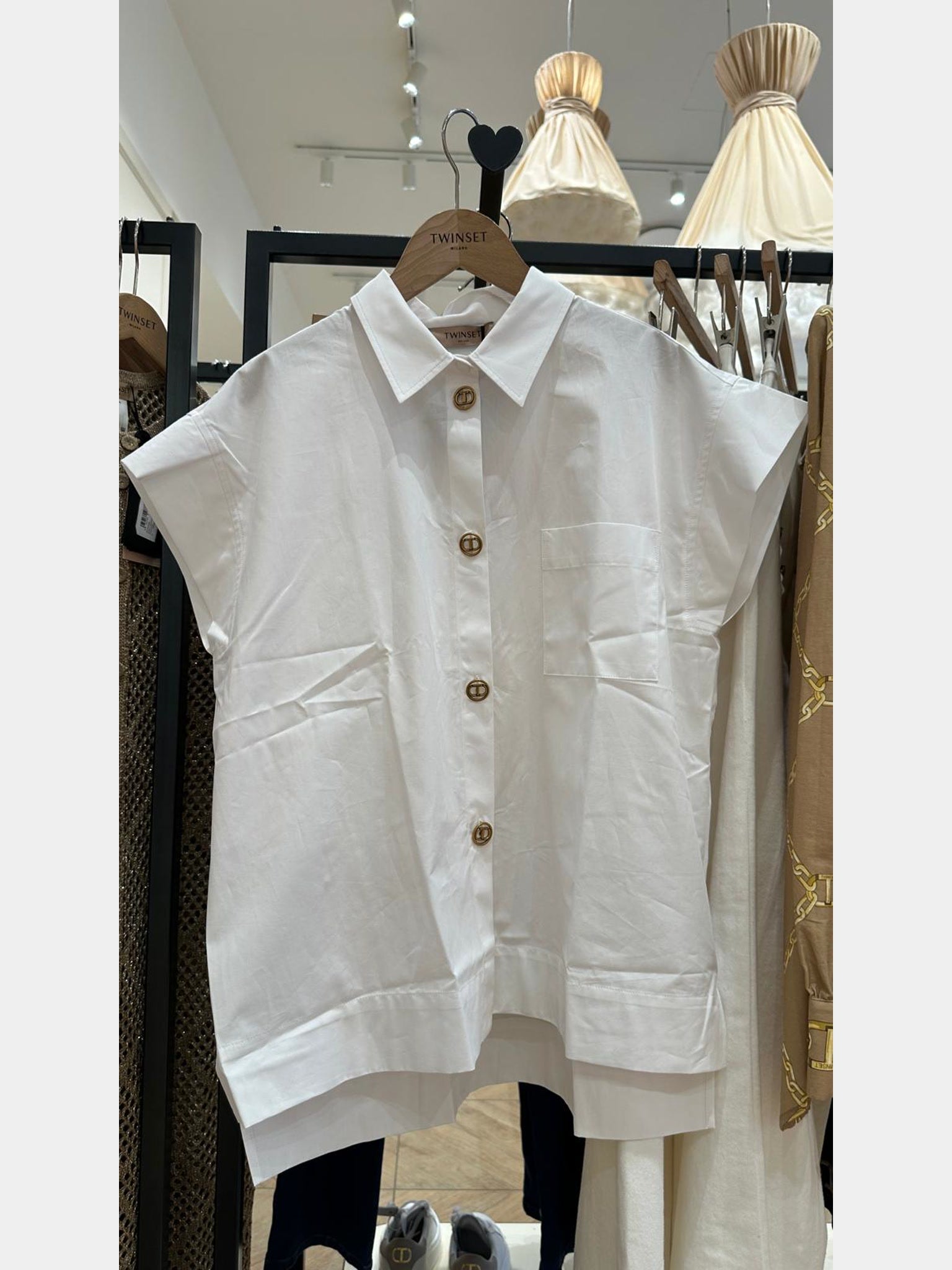 Twinset Camicia Con AlamariTwinset