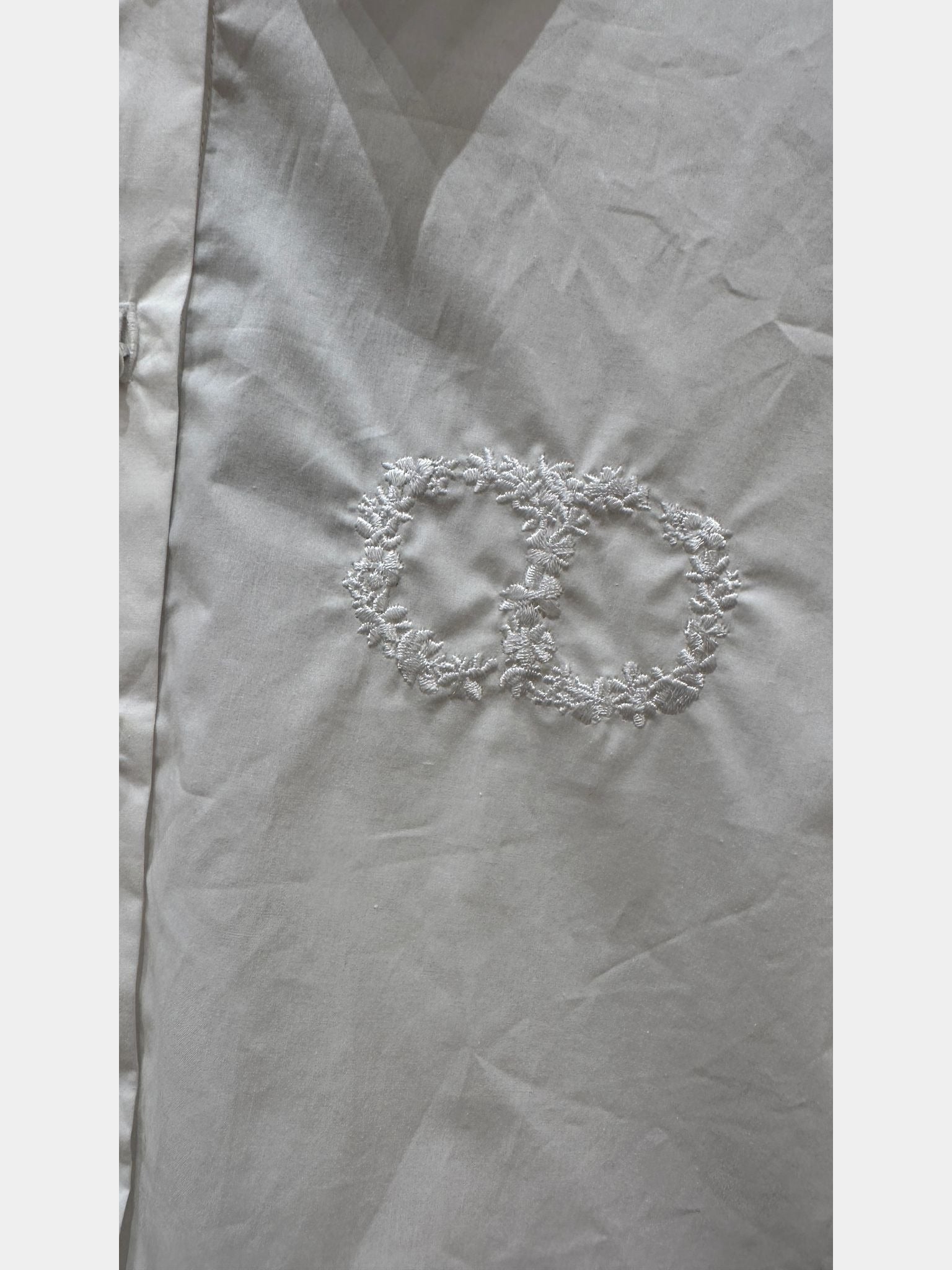 Twinset Camicia Cropped Mxl Con RicamoTwinset