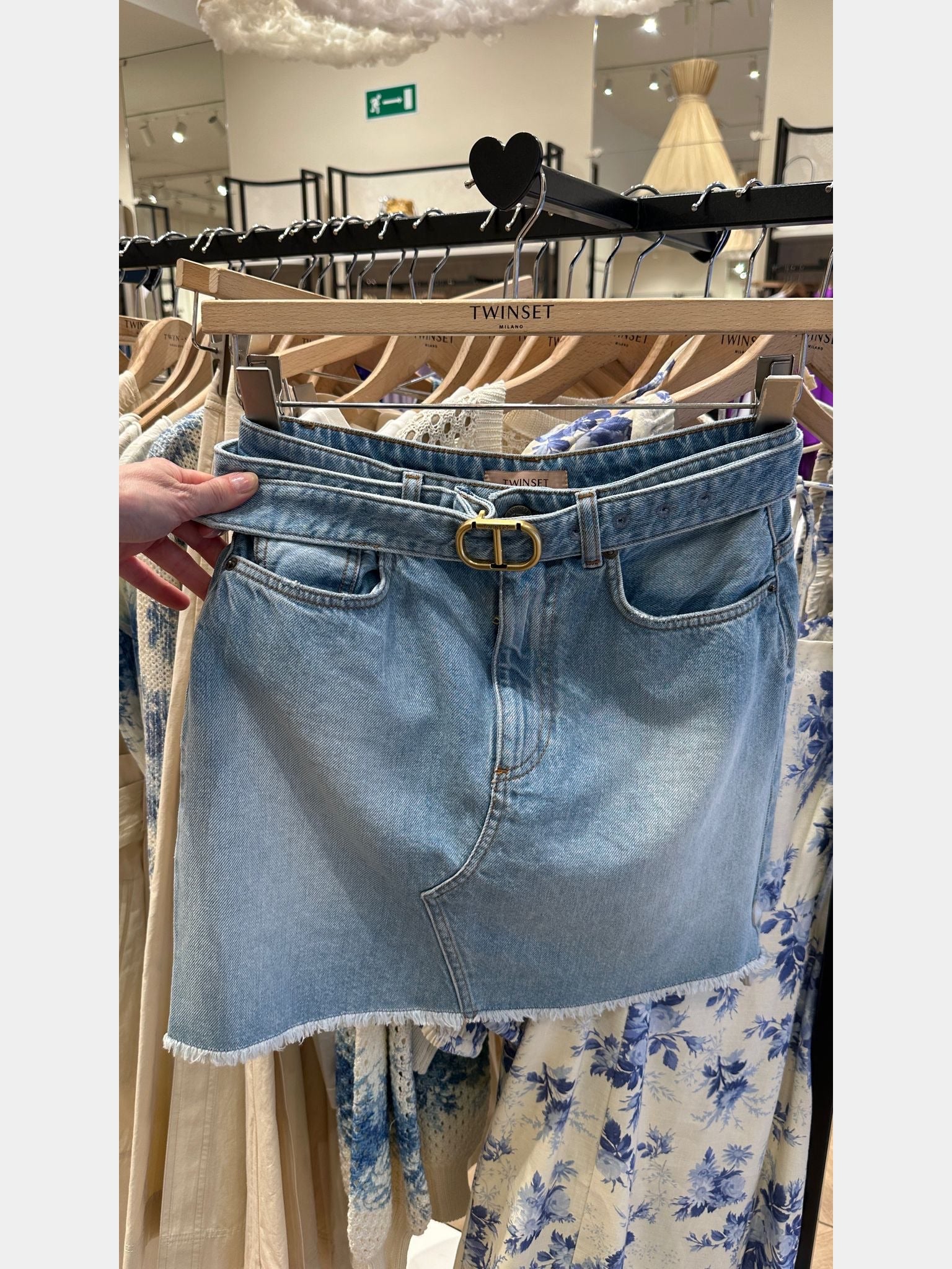 Twinset Minigonna In DenimTwinset