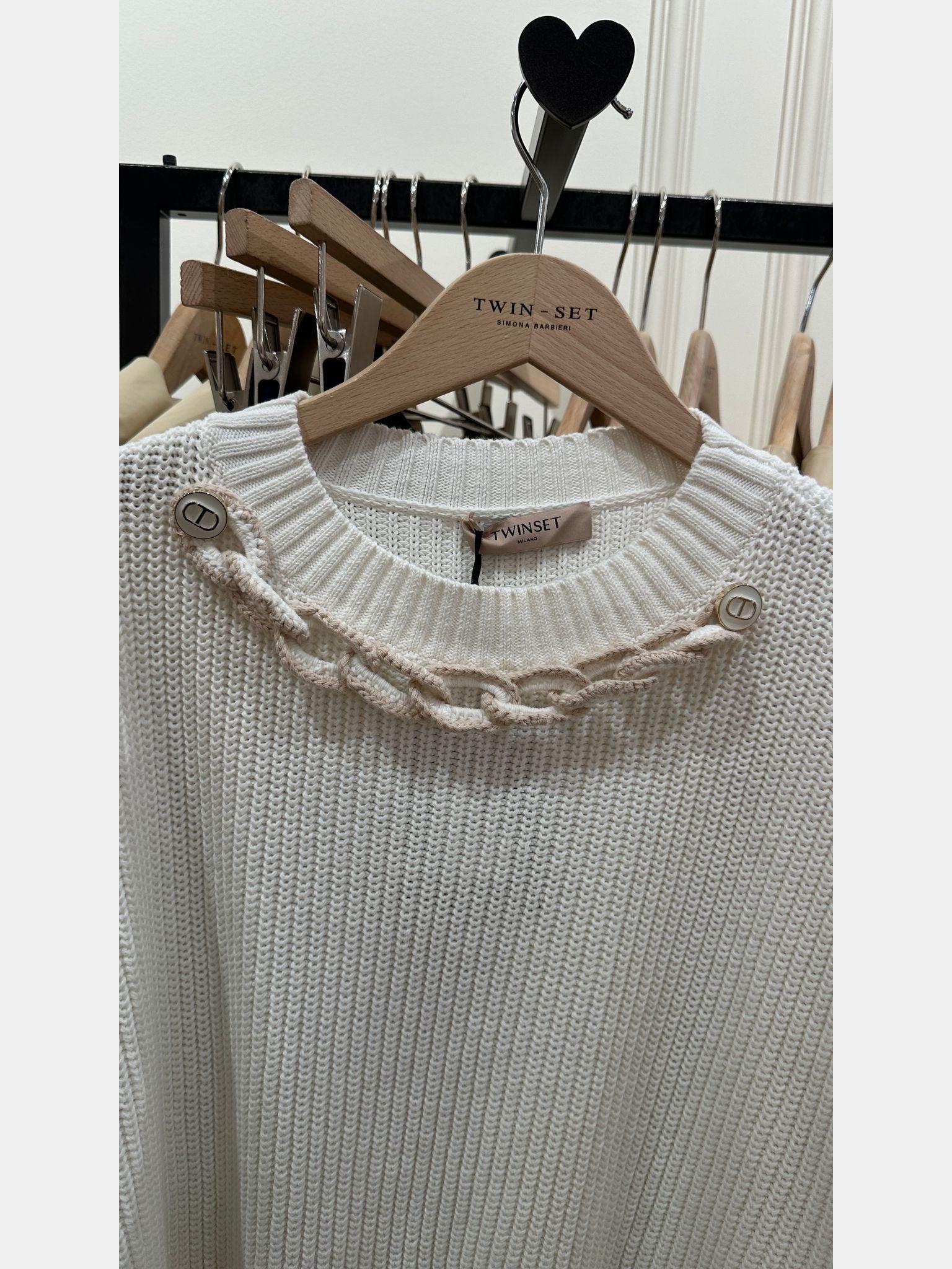 Twinset Pull in Maglia di CotoneTwinset