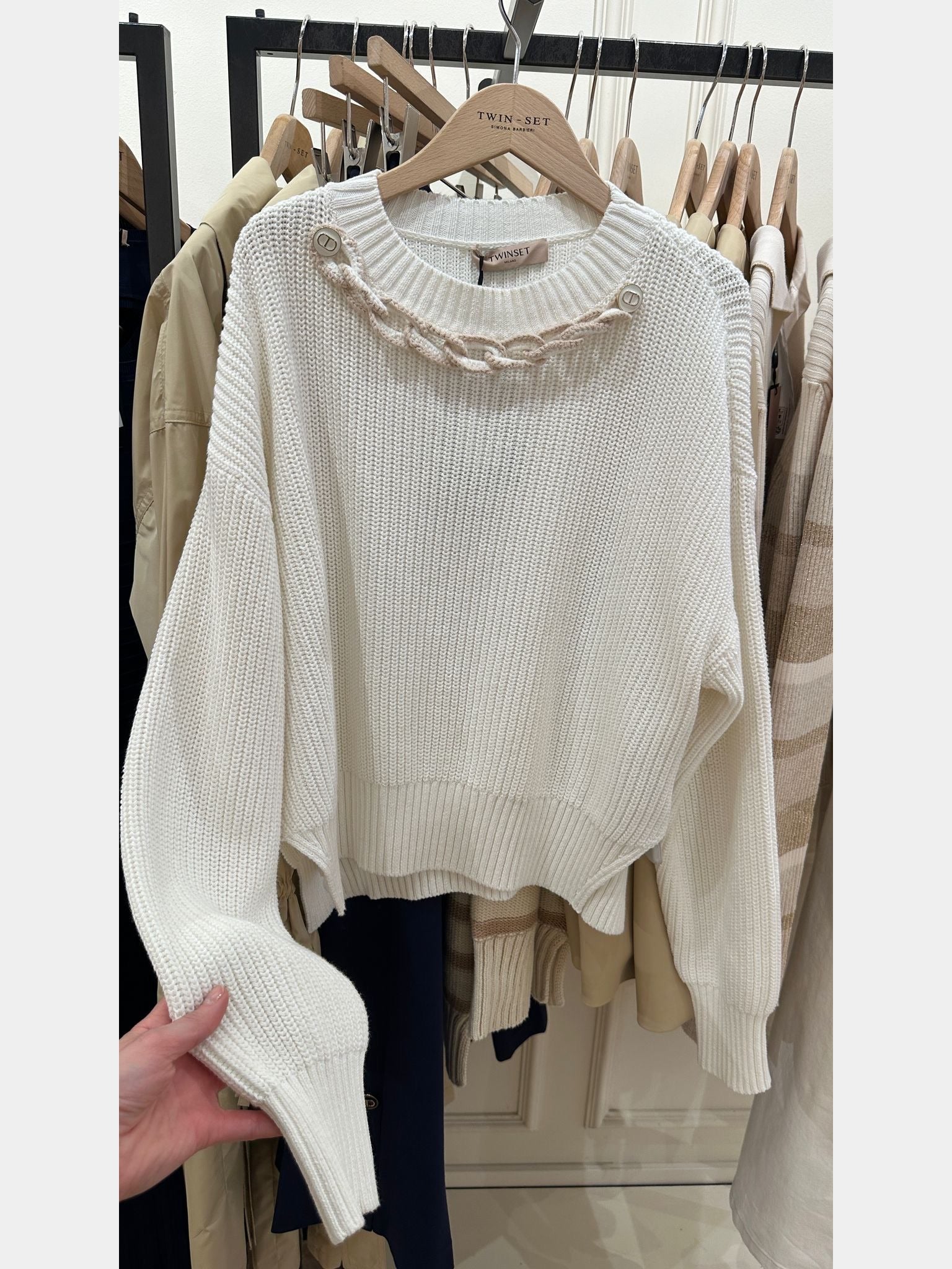 Twinset Pull in Maglia di CotoneTwinset