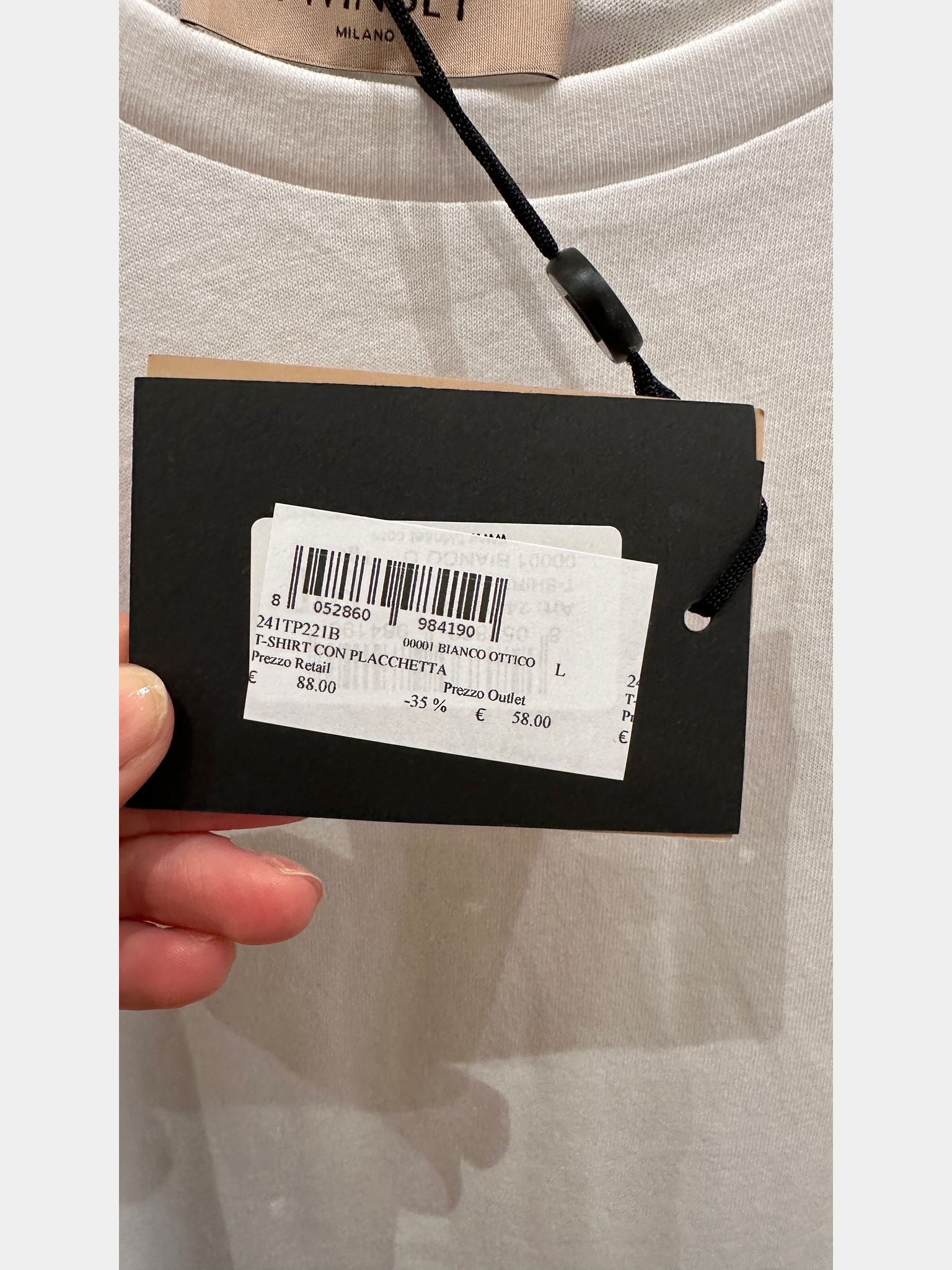 Twinset T - SHIRT CON PLACCHETTATwinset