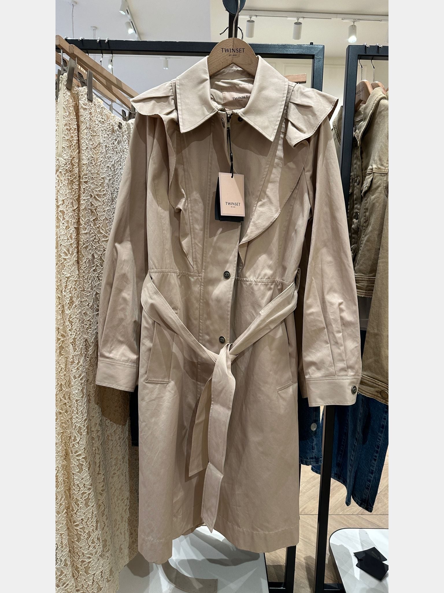 Twinset Trench Con CinturaTwinset