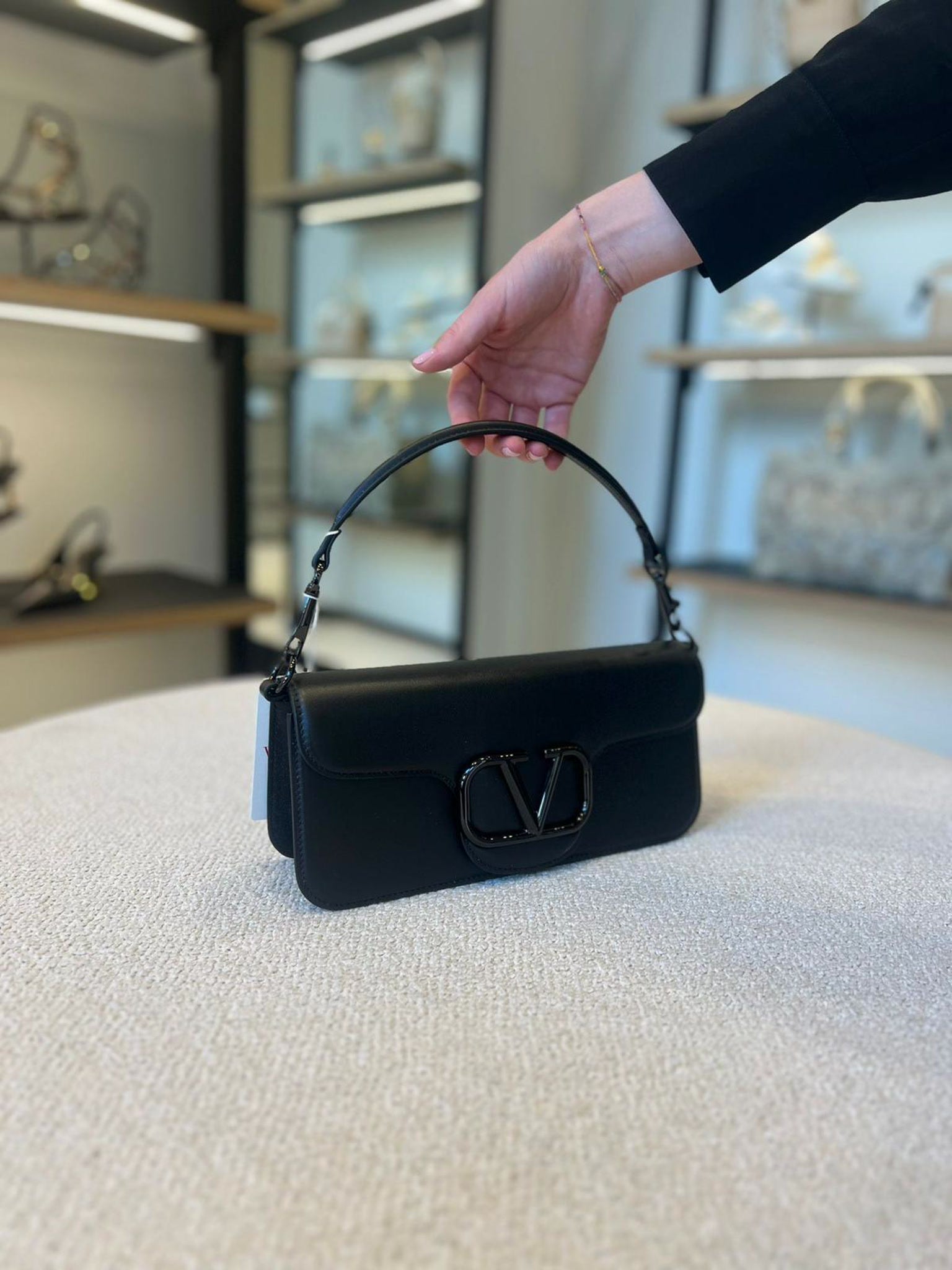 Valentino Czarna Torebka Damska 3W0B0K30LPSON0Valentino