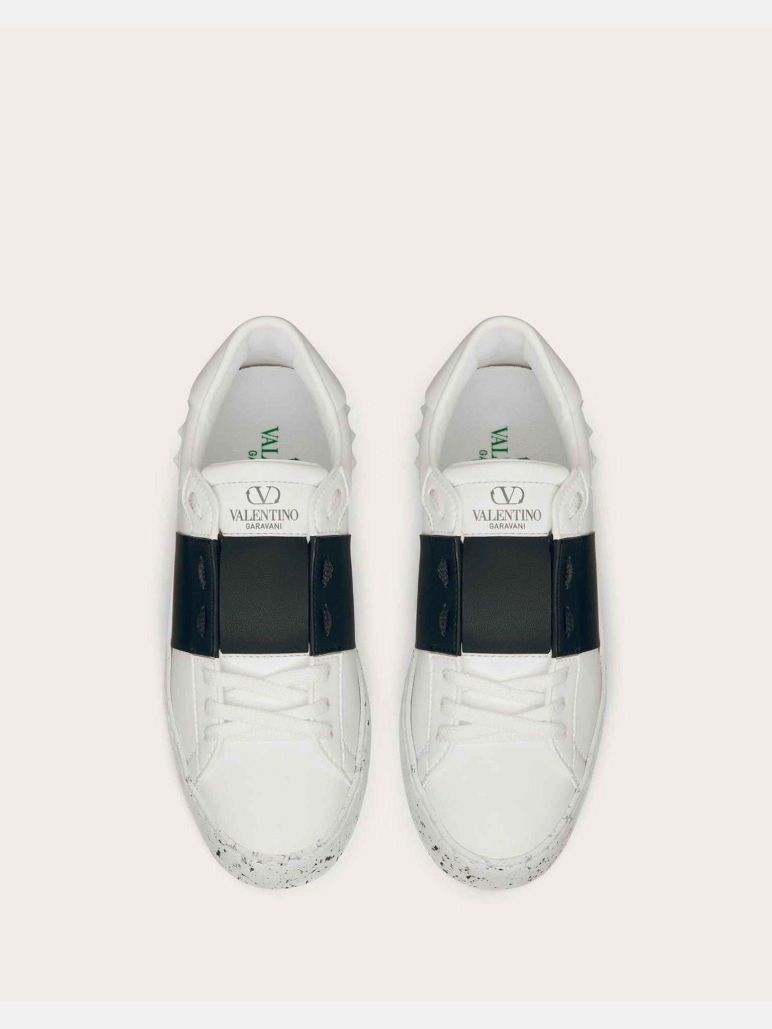 Valentino Damskie Sneakersy Bianco Nero Open For A ChangeValentino