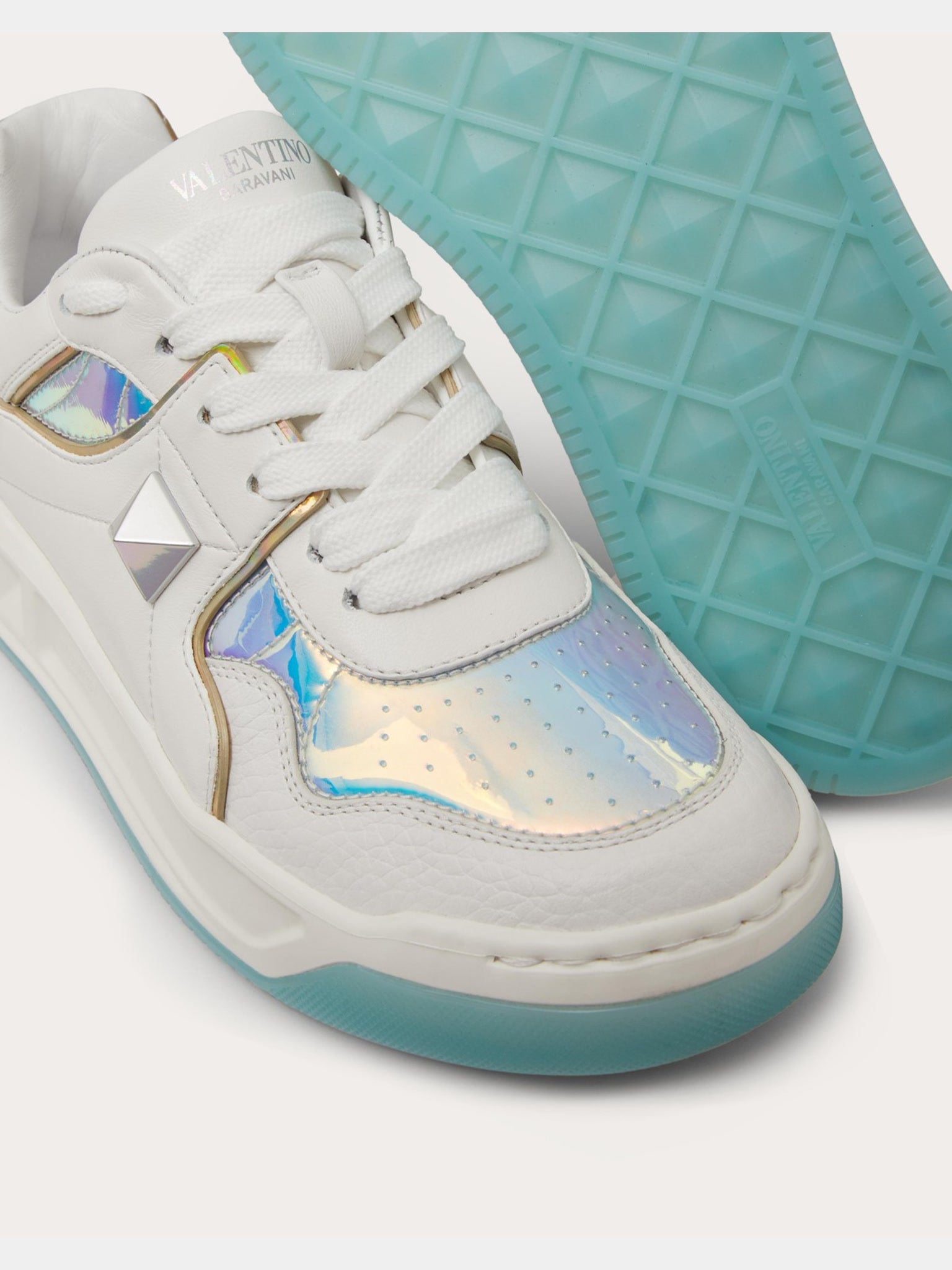 Valentino Damskie Sneakersy Nappa IridescentValentino