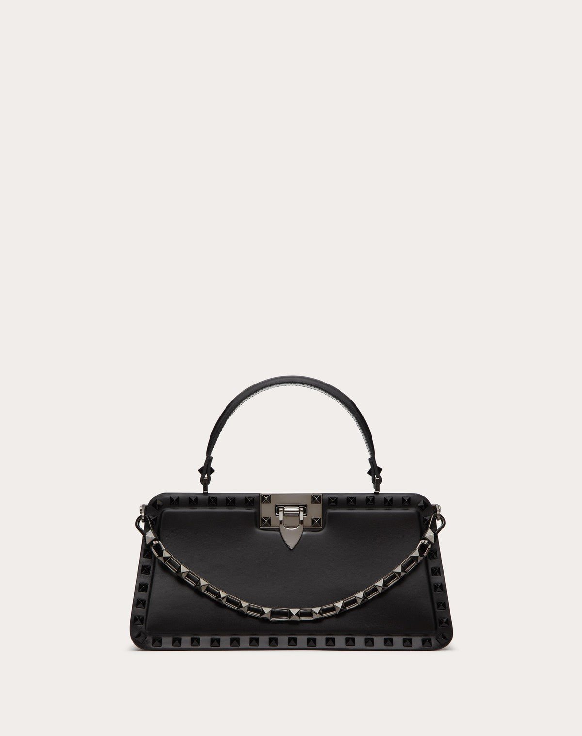 Valentino Rockstud Calfskin HandbagValentino