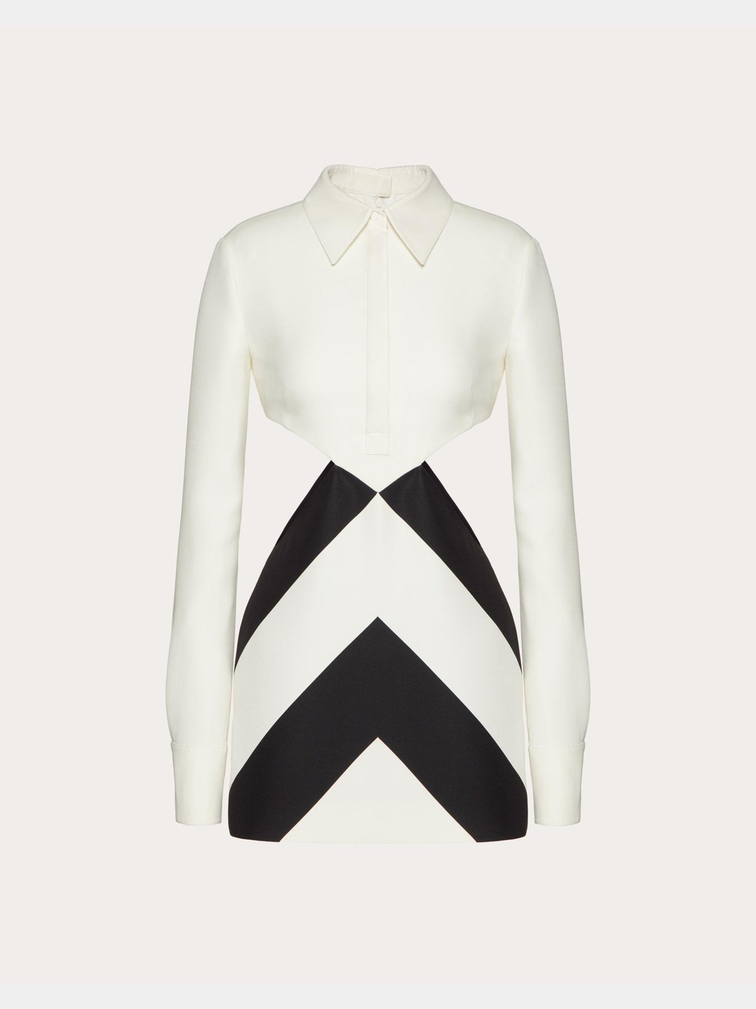 Valentino Strhype Crepe Couture Short DressValentino