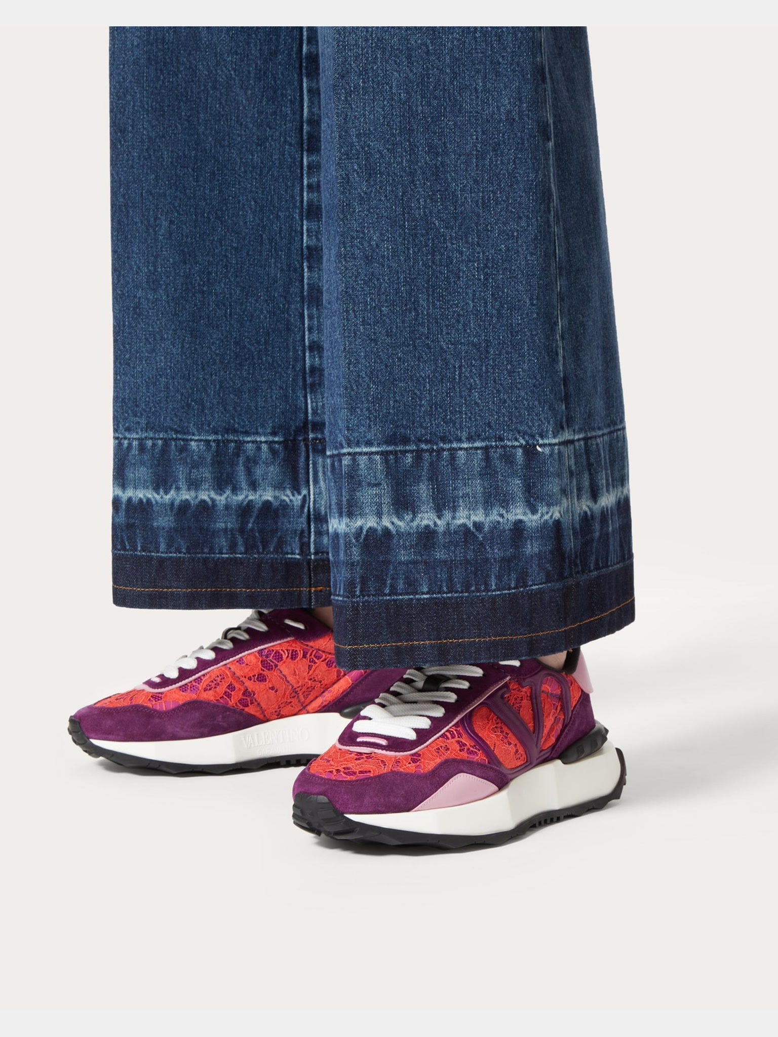 Valentino Trainer Damskie Arancio/Hot PinkValentino