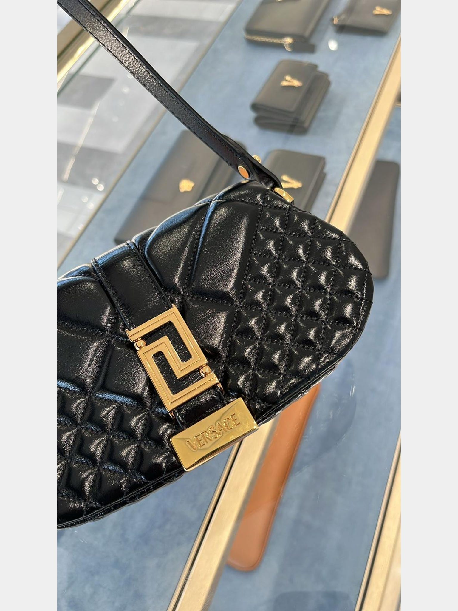 Versace Bags Vitello TrapuntatoVersace