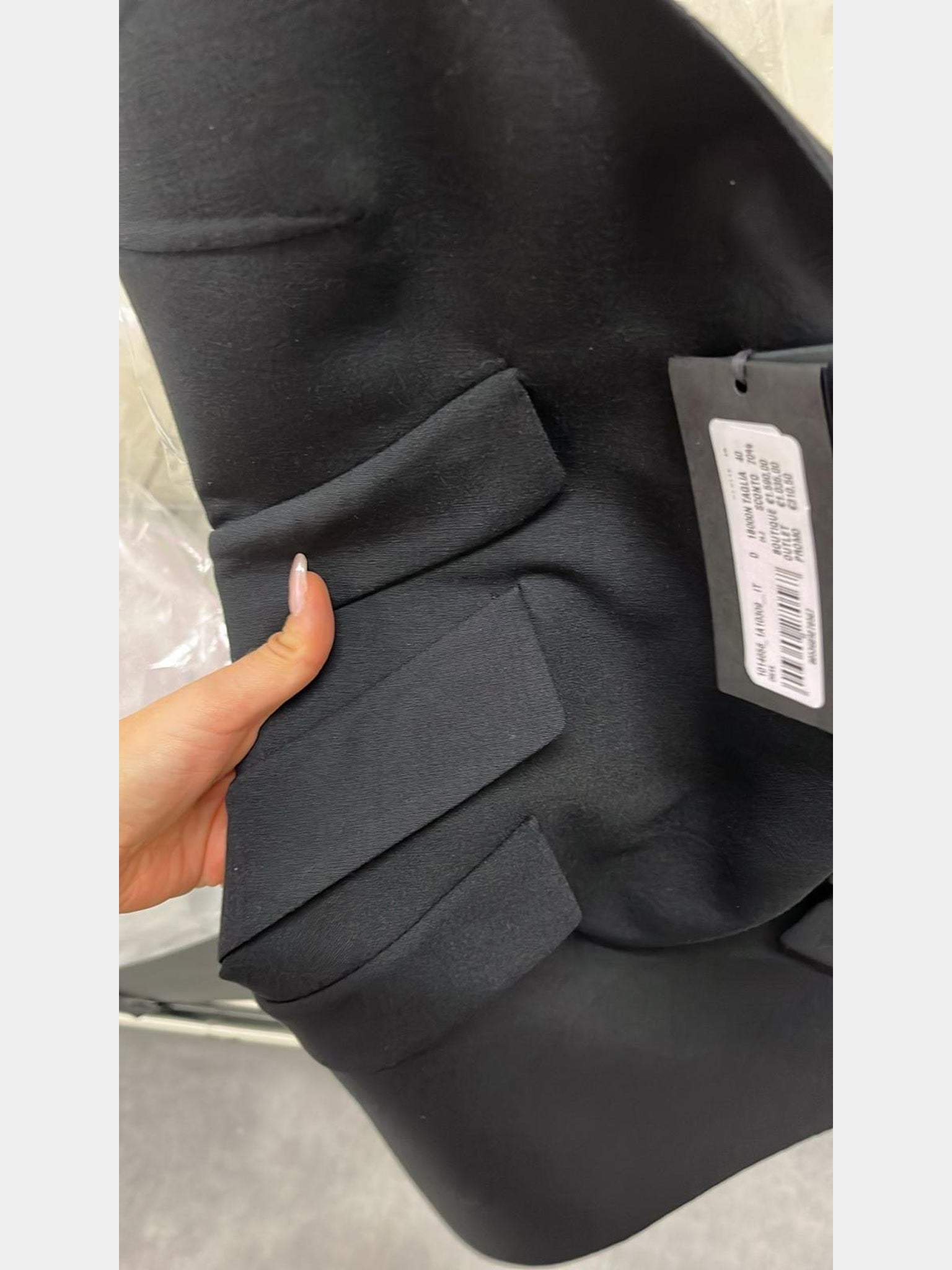 Versace black mini dressVersace