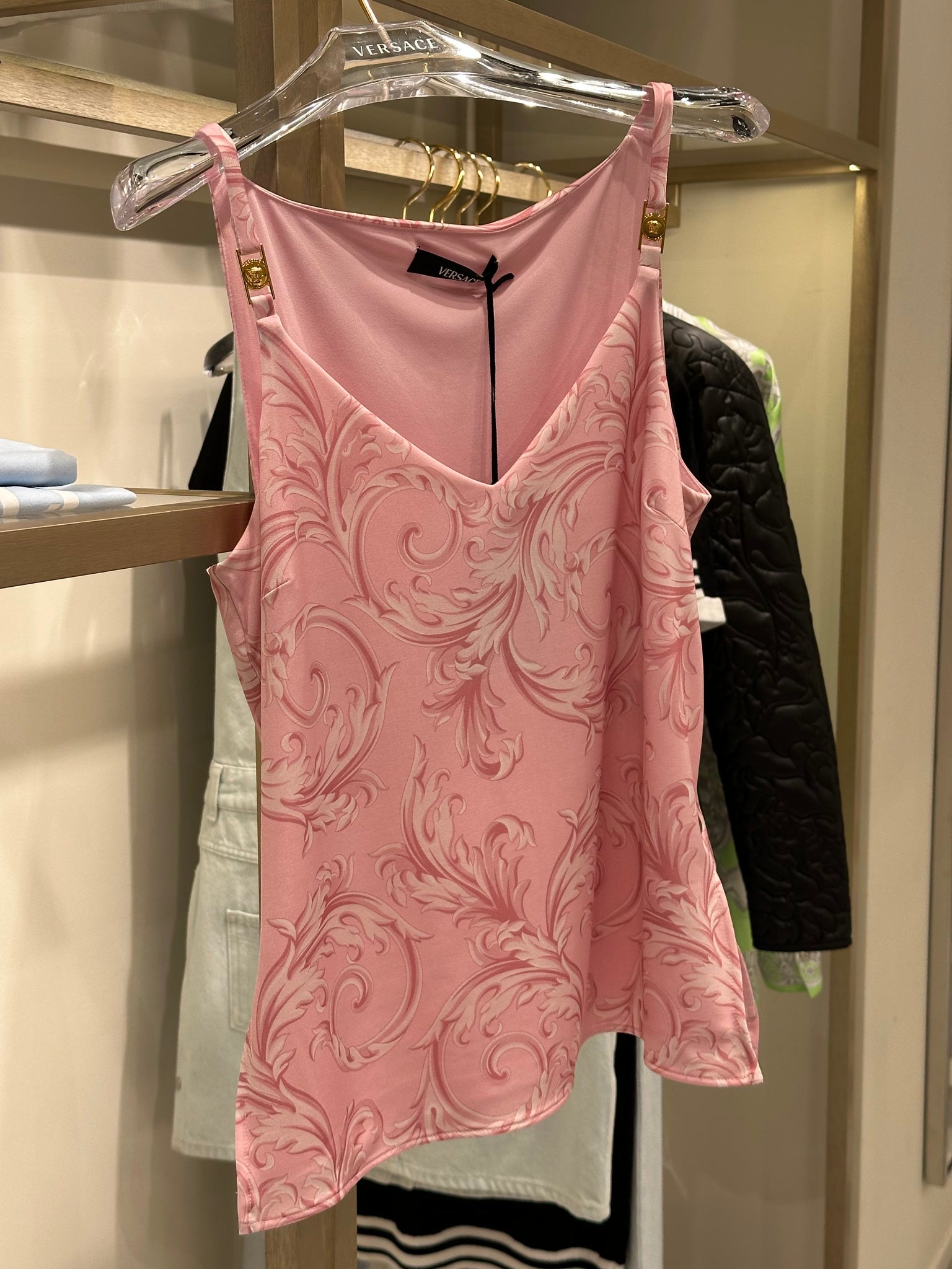 Versace Blouse Poly Stretch Jersey WVersace