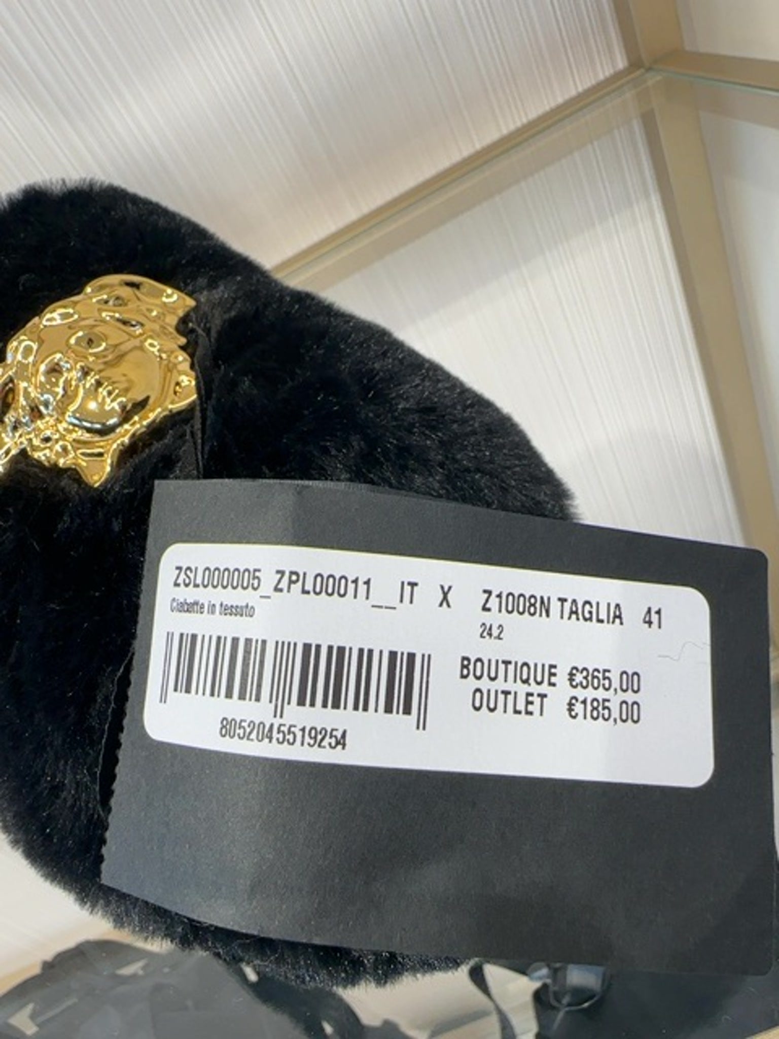 Versace Ciabatte in tessutoVersace