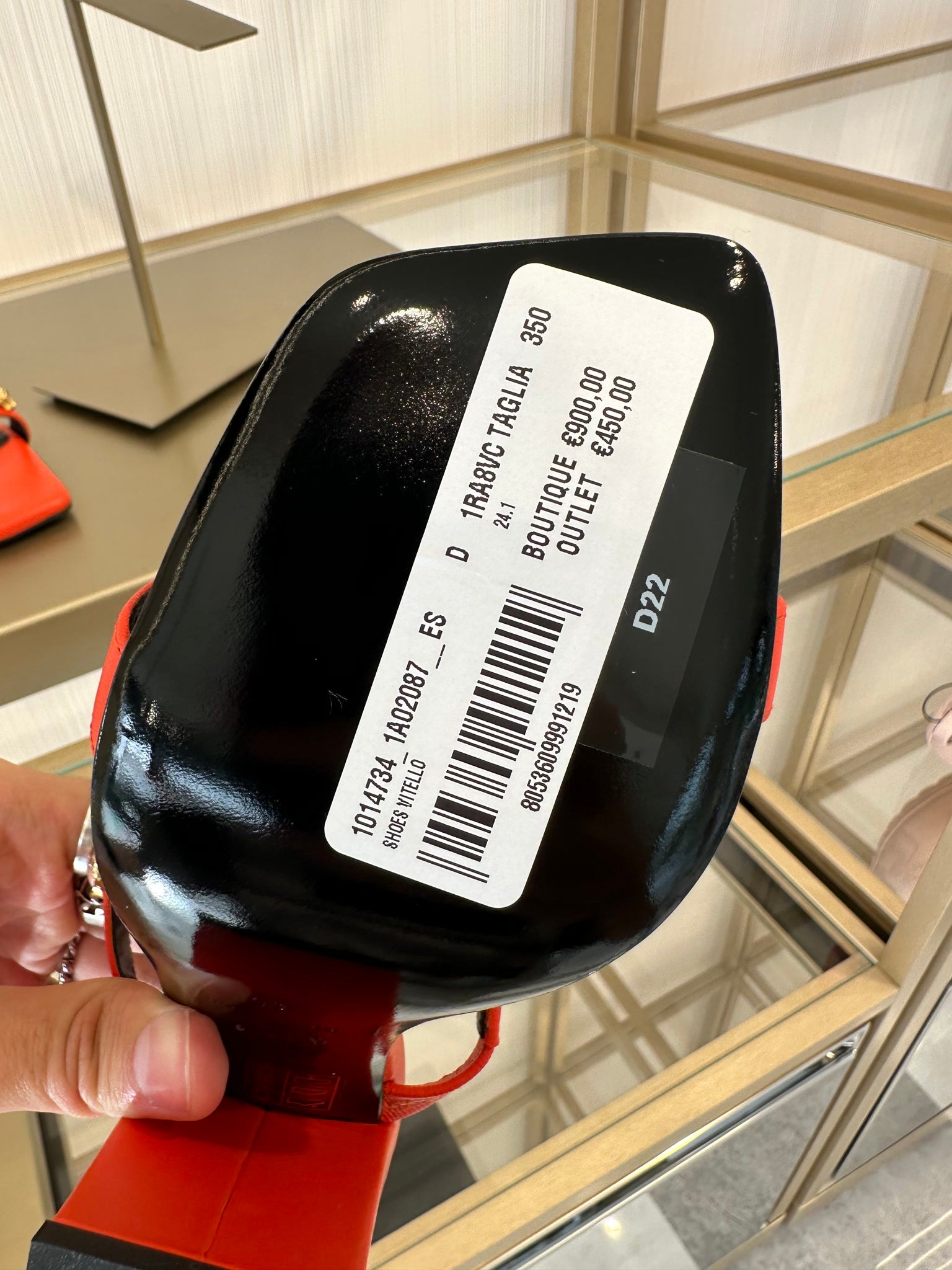 Versace D Arabic TagliaVersace