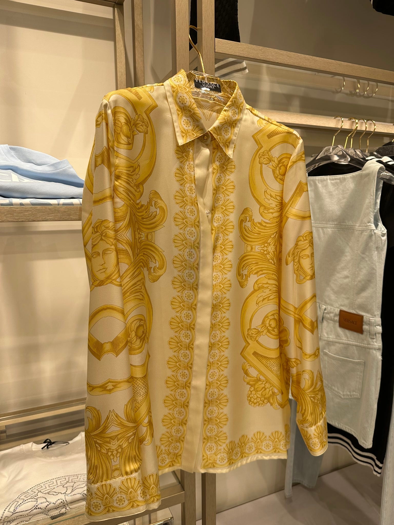 Versace Formal Shirt Fabric TwillVersace