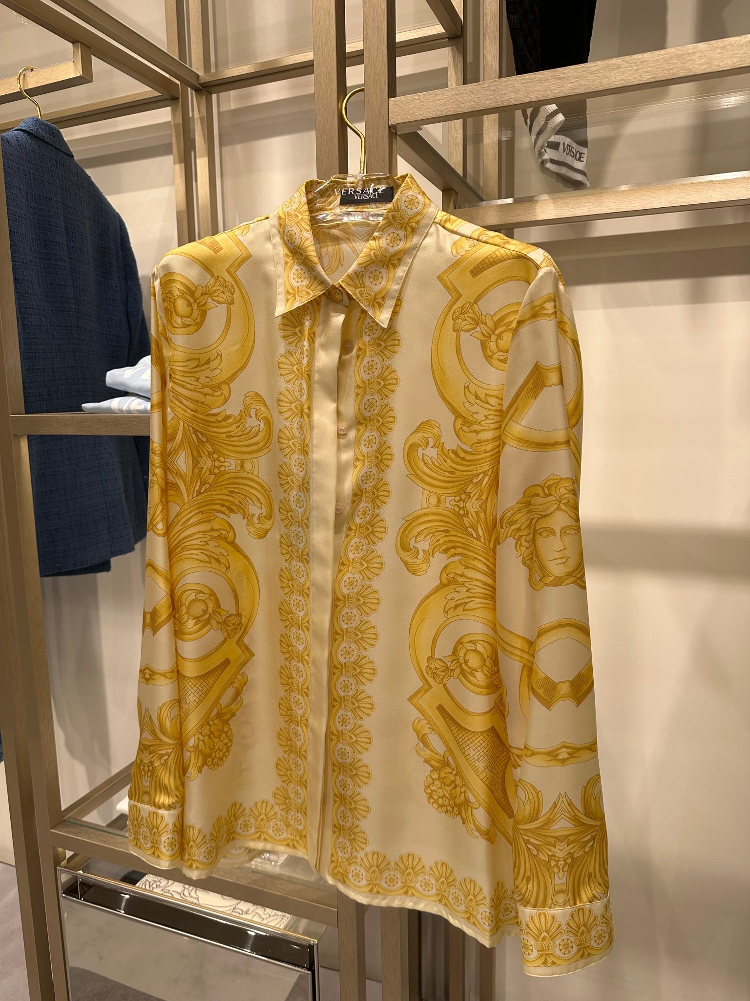 Versace Formal Shirt Fabric TwillVersace