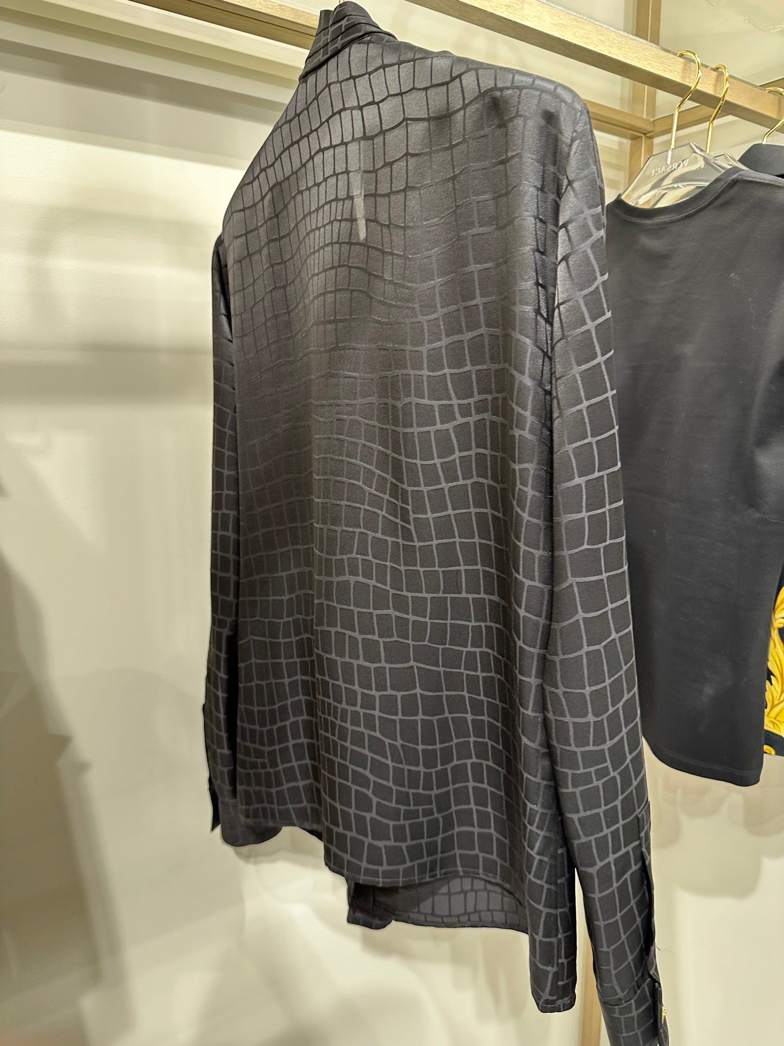Versace Informal Shirt Fabric CrocodVersace