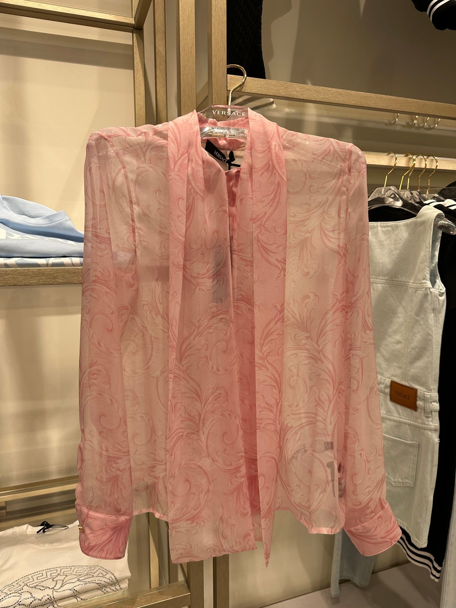 Versace Informal Shirt Silk ChiffonVersace