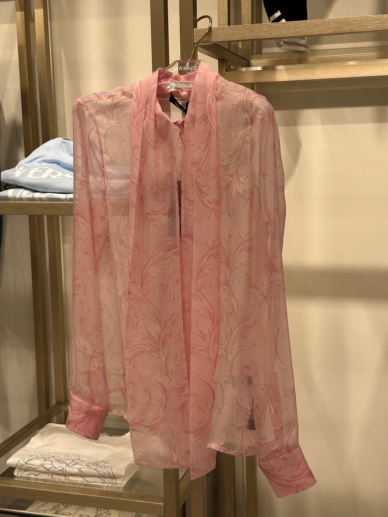 Versace Informal Shirt Silk ChiffonVersace