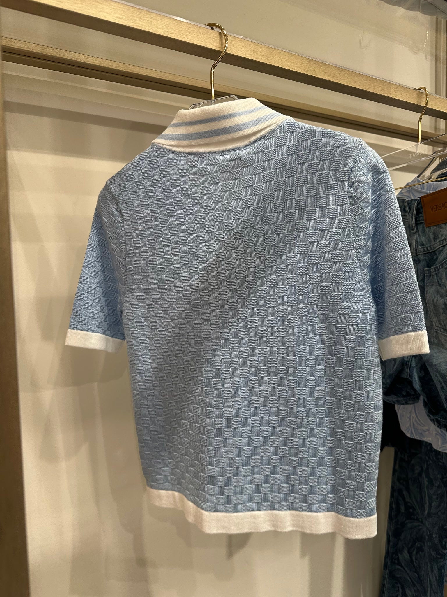 Versace Knit Sweater CheckVersace