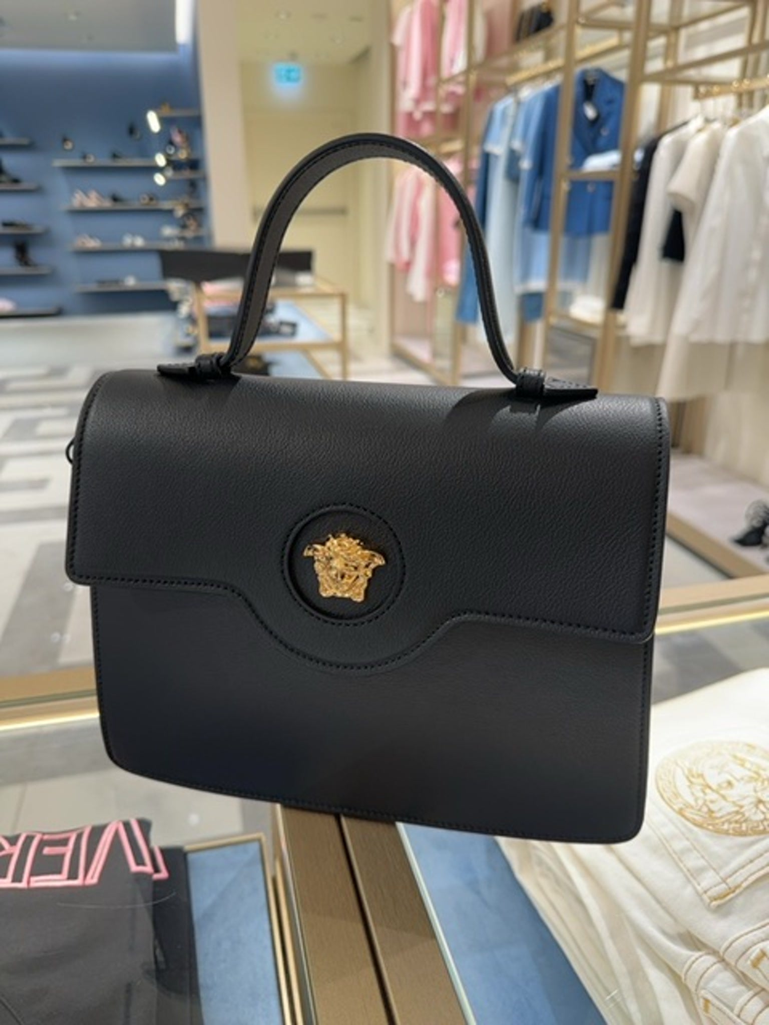 Versace Medium Shoulder VitelloVersace