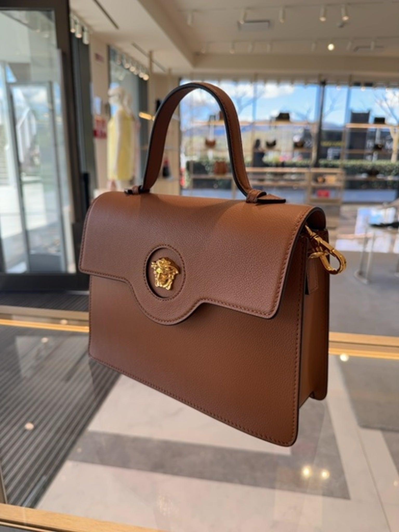 Versace Medium Shoulder VitelloVersace