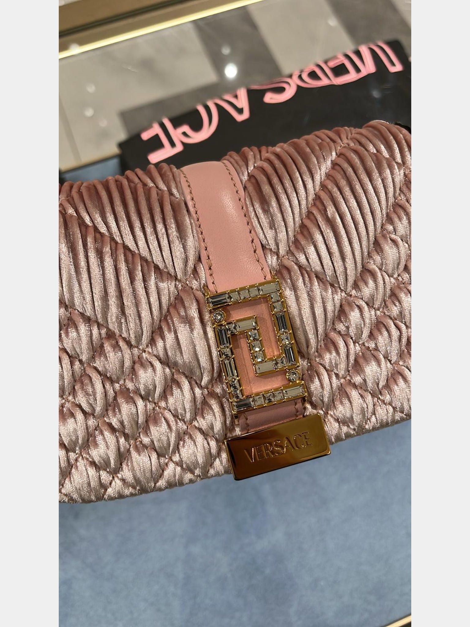 Versace mini Greca Goddess shoulder bagVersace