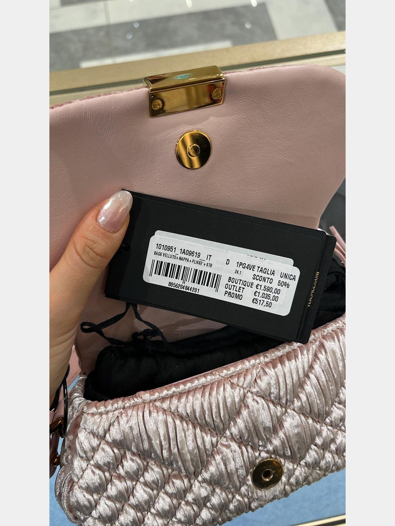 Versace mini Greca Goddess shoulder bagVersace