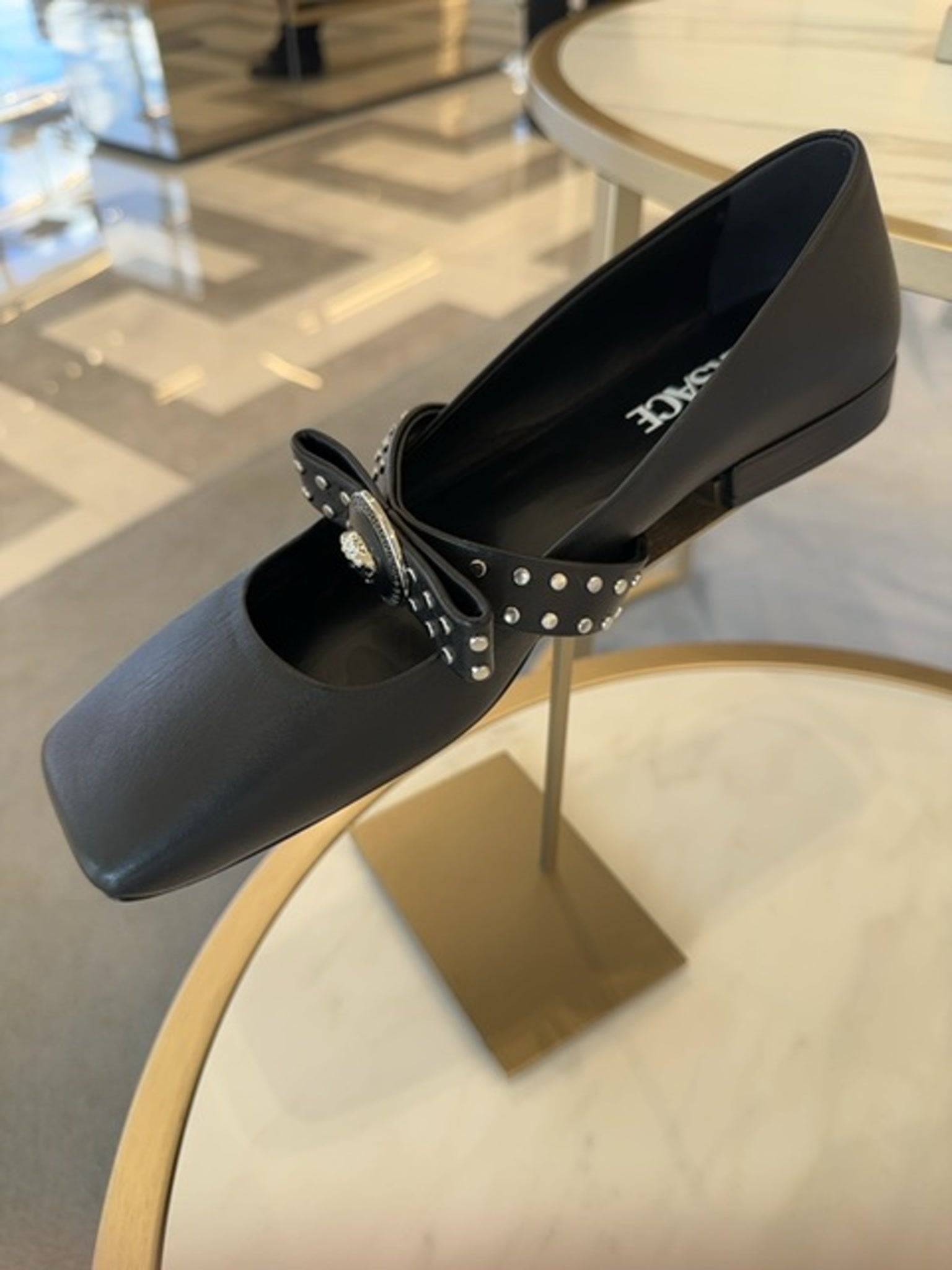 Versace Shoes Nappa blackVersace