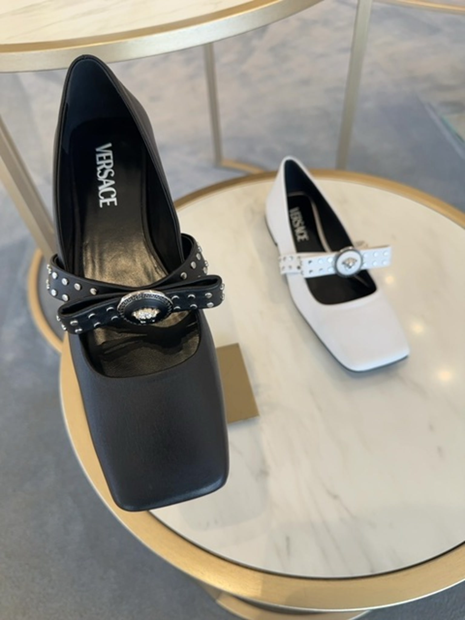 Versace Shoes Nappa blackVersace