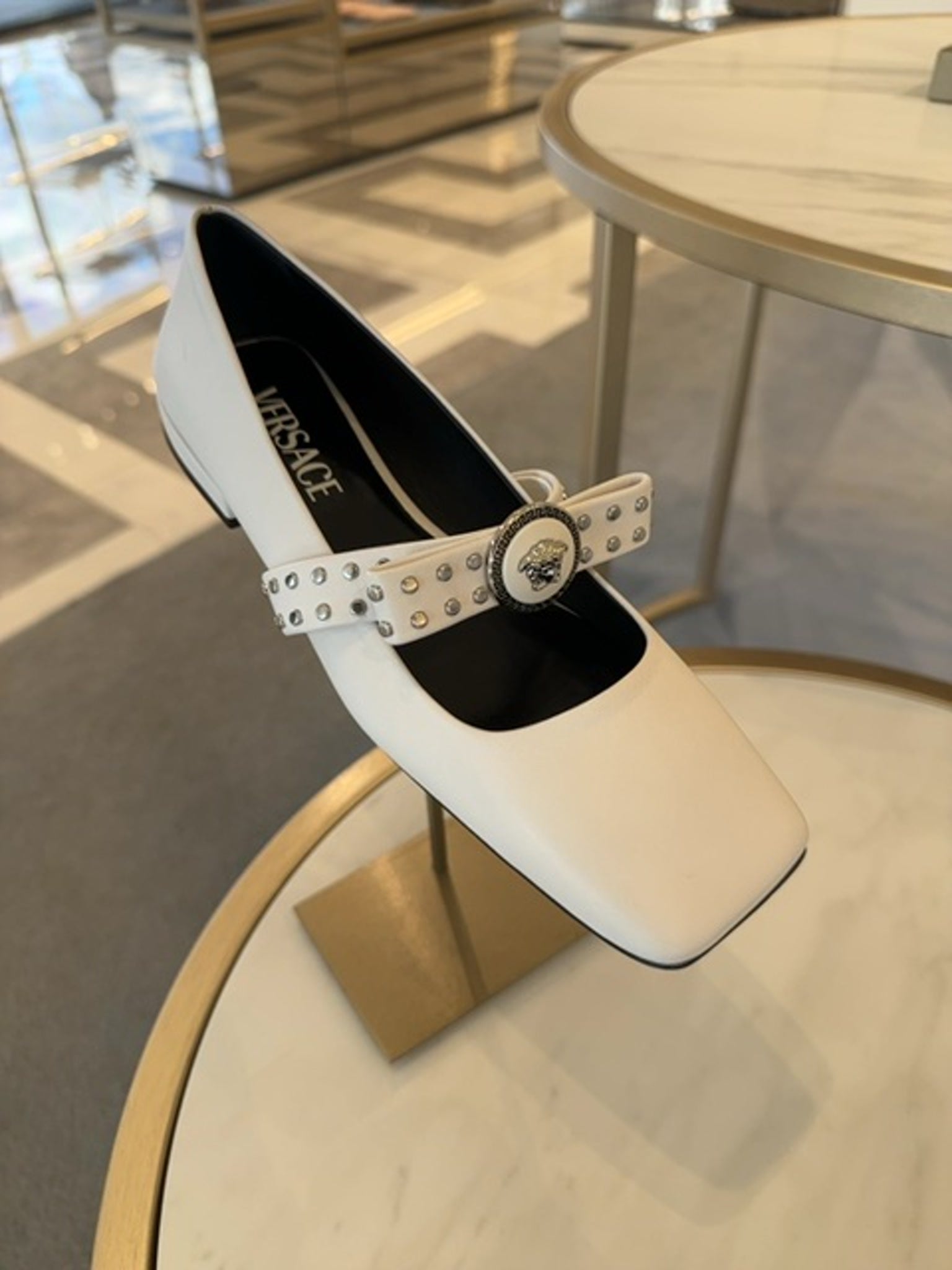 Versace Shoes Nappa whiteVersace