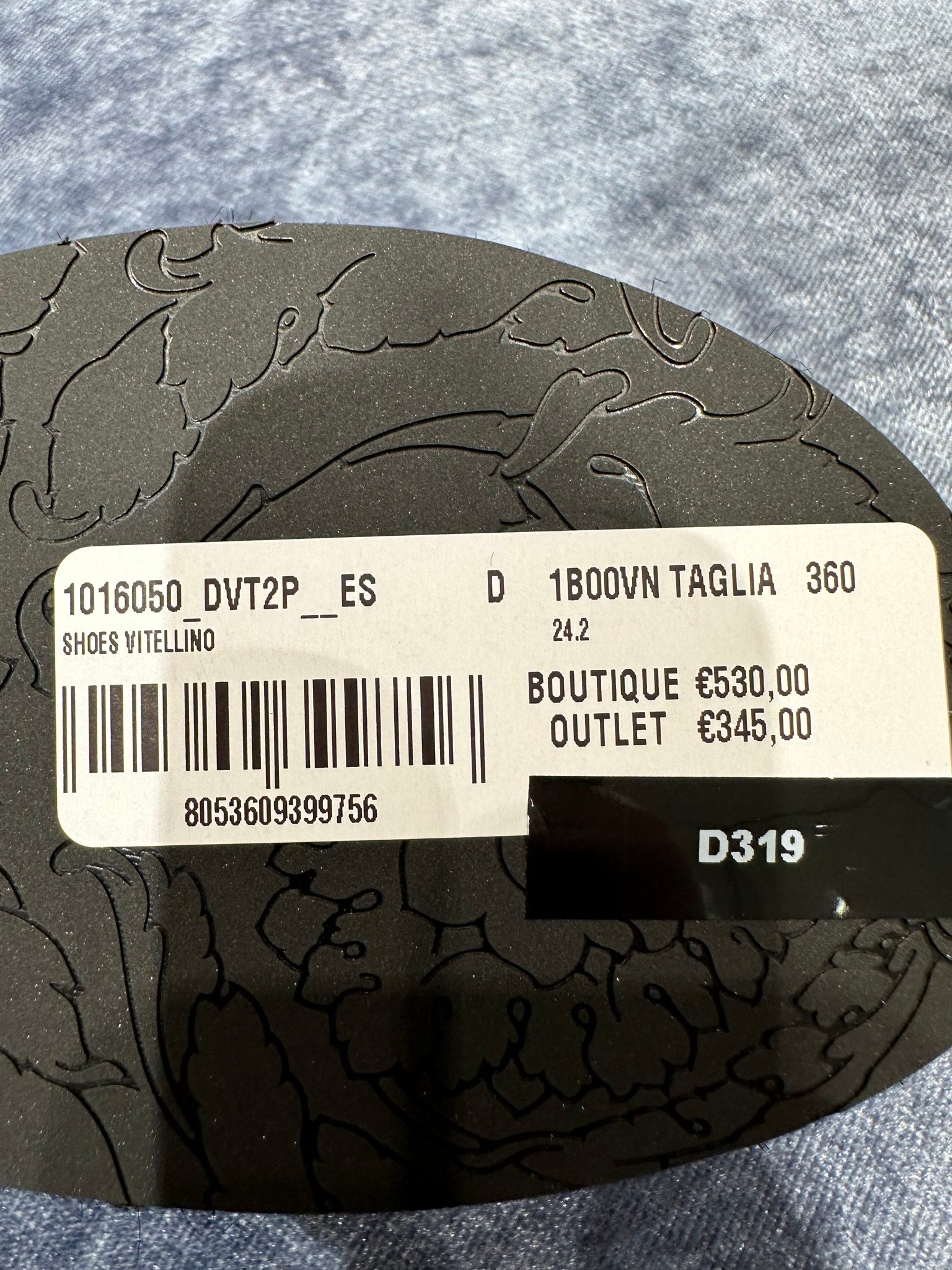 Versace Shoes VitellinoVersace