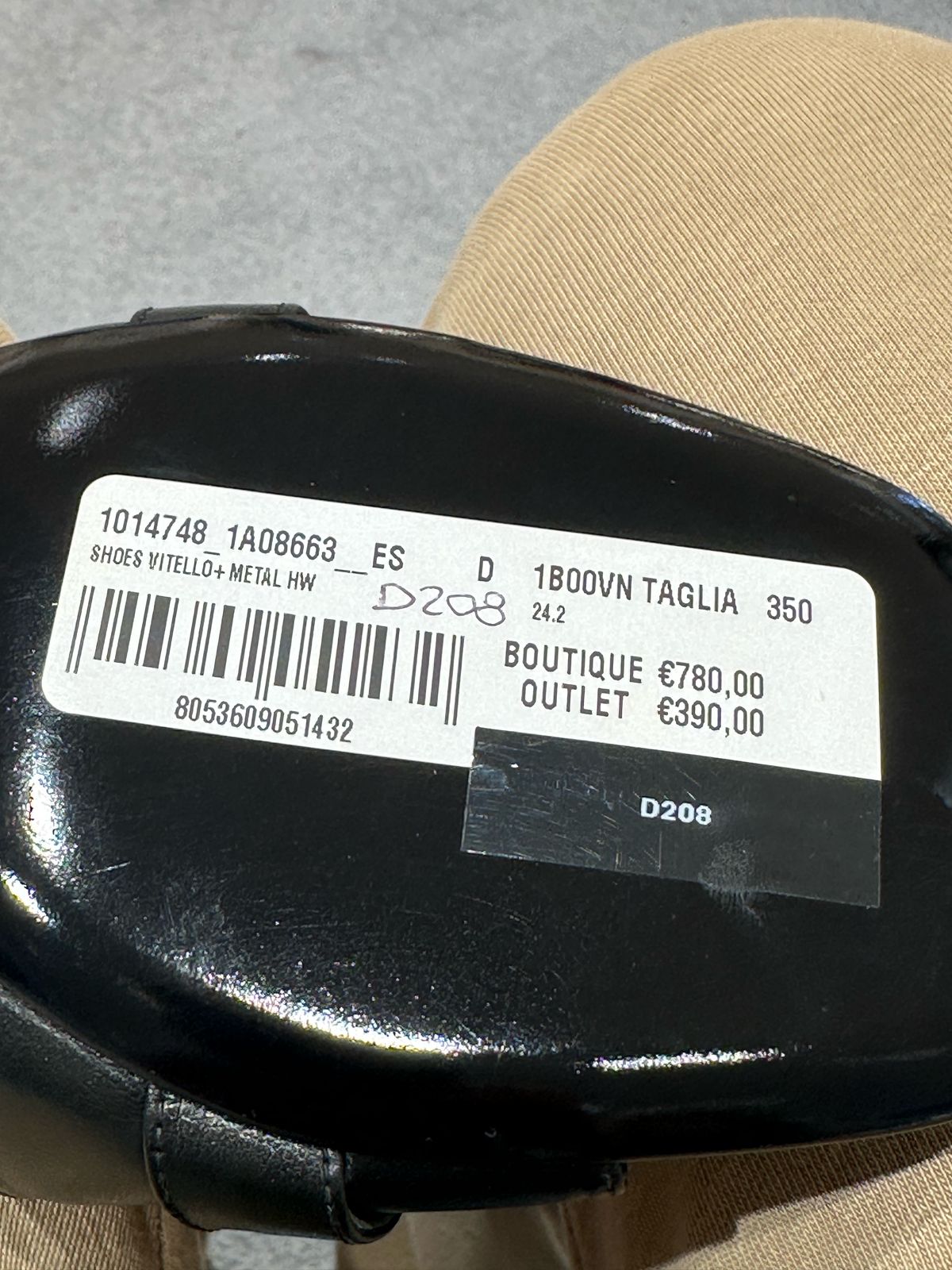 Versace Shoes Vitello blackVersace