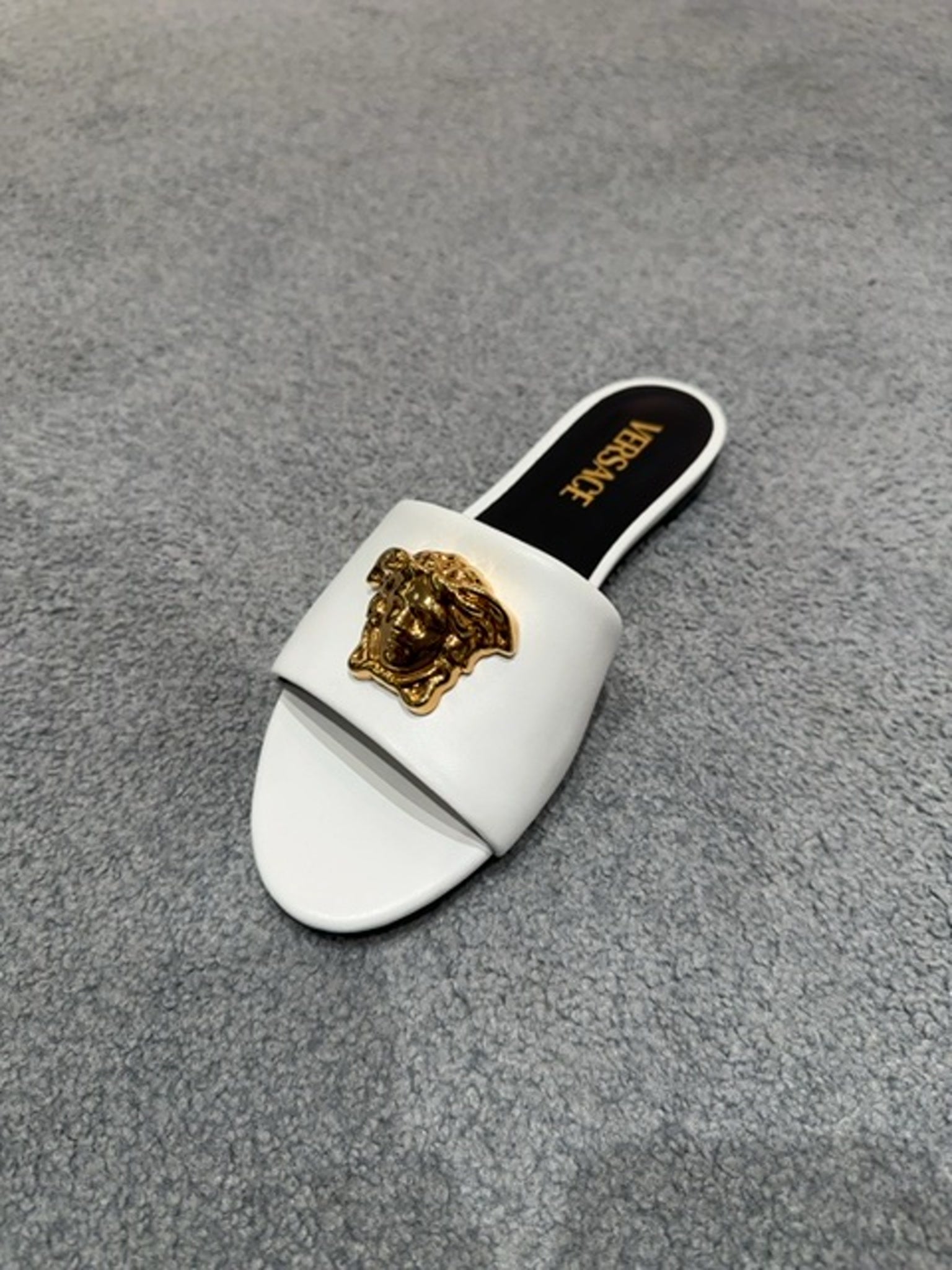 Versace Shoes Vitello whiteVersace