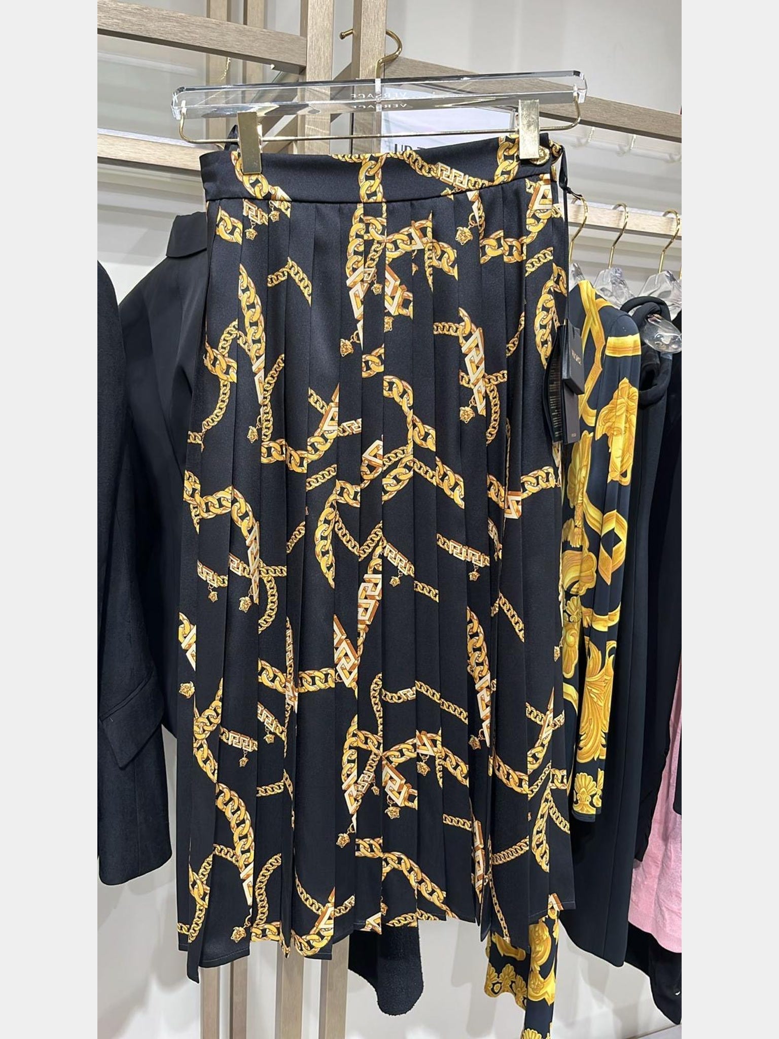 Versace Skirt Fabric Twill Poly PrintVersace