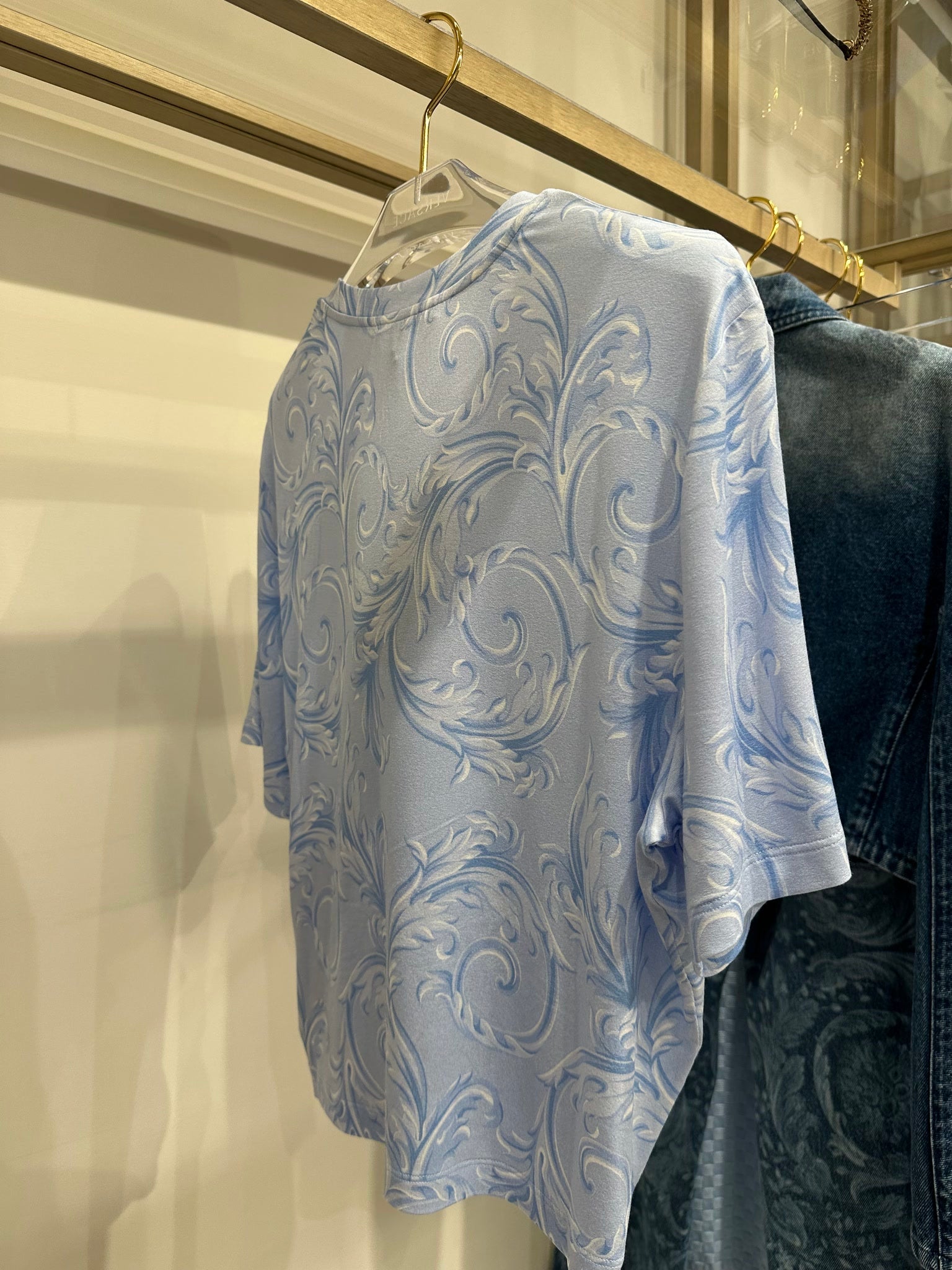 Versace T-Shirt Stretch Jersey FabriVersace