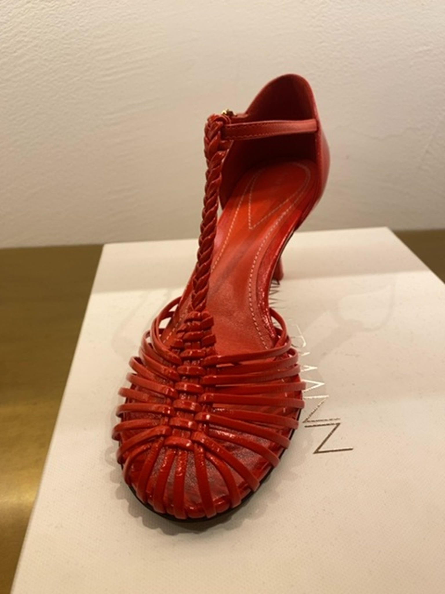 ZIMMERMANN Damskie Pumps Tomato Celesta 5513S24Zimmermann