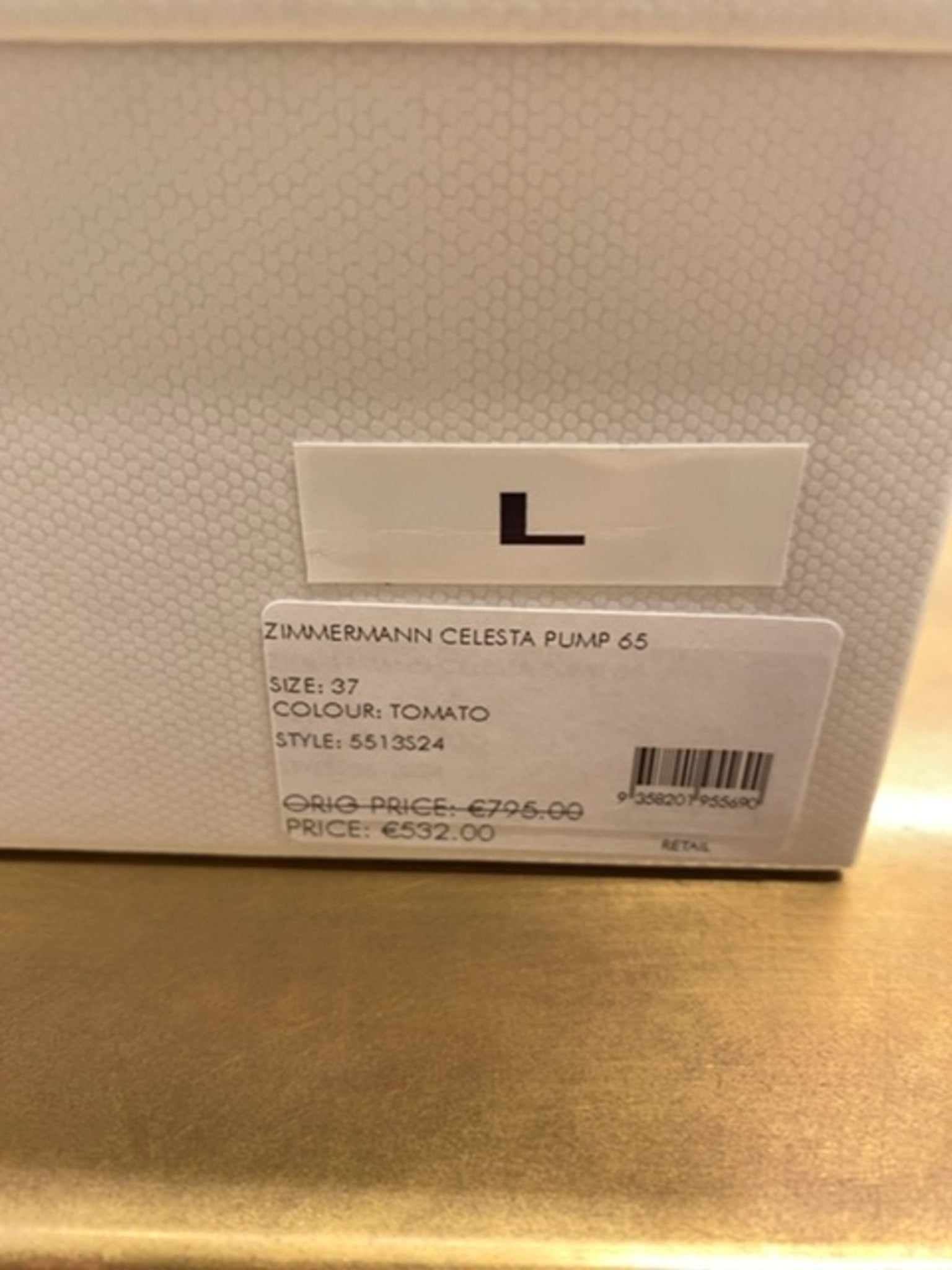 ZIMMERMANN Damskie Pumps Tomato Celesta 5513S24Zimmermann