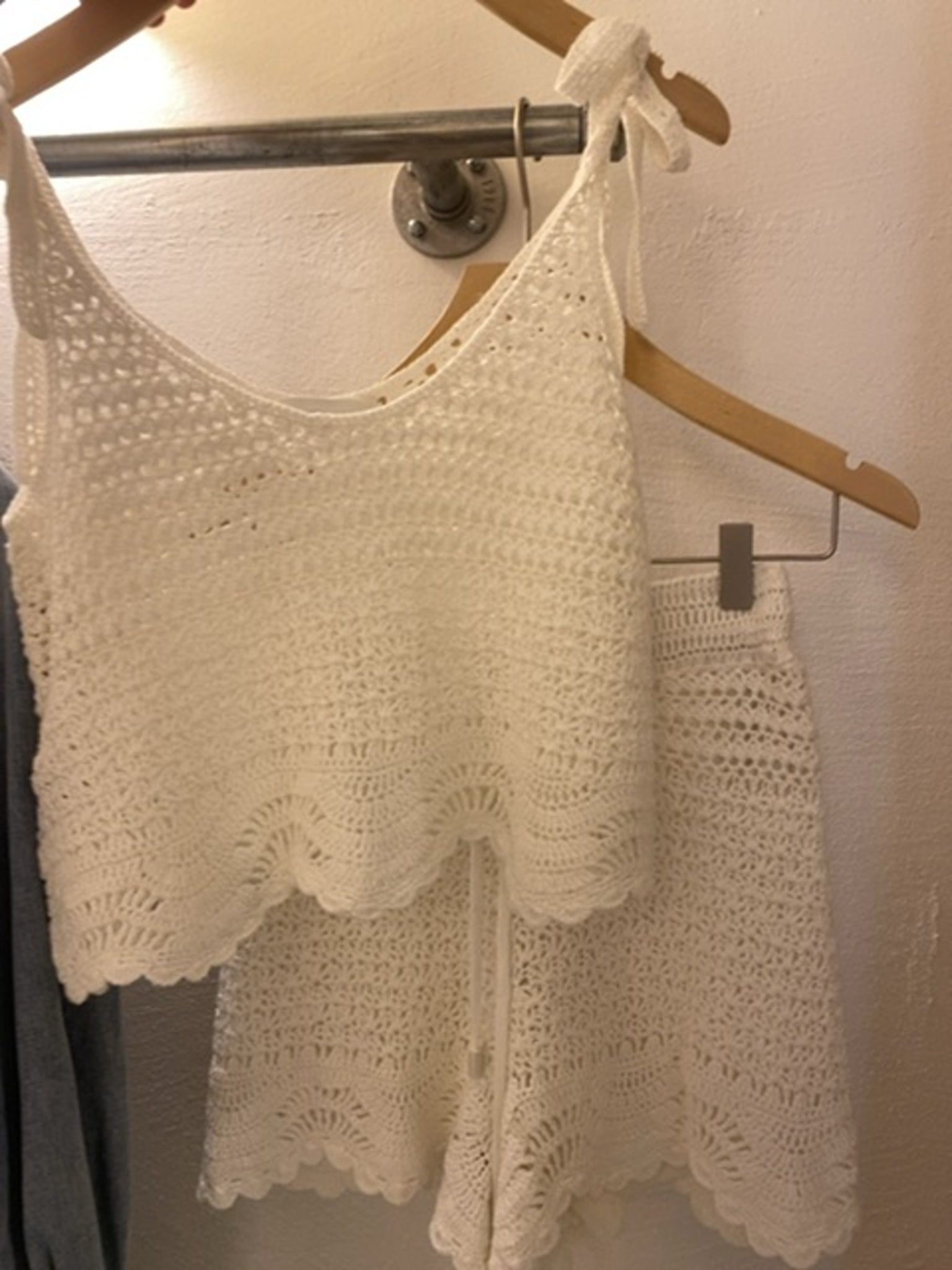 ZIMMERMANN Damskie Szorty Lightburst Textured Ivory 9746ASS246Zimmermann