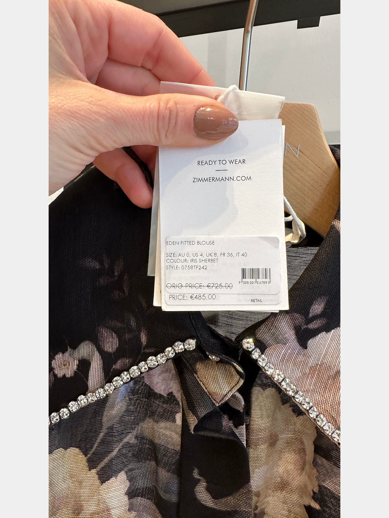 ZIMMERMANN Eden Fitted BlouseZimmermann