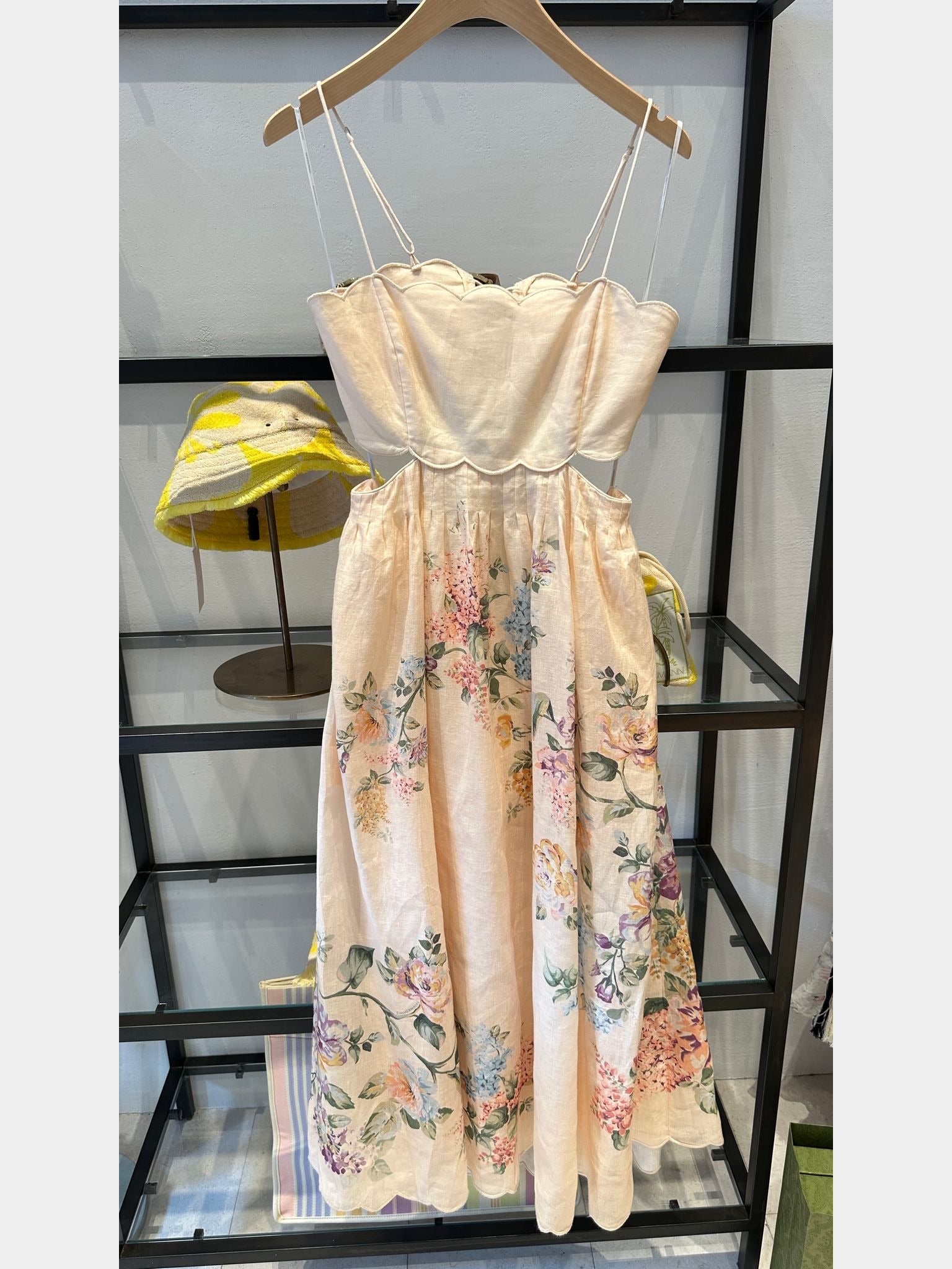 ZIMMERMANN Halliday Scallop Midi DressZIMMERMANN