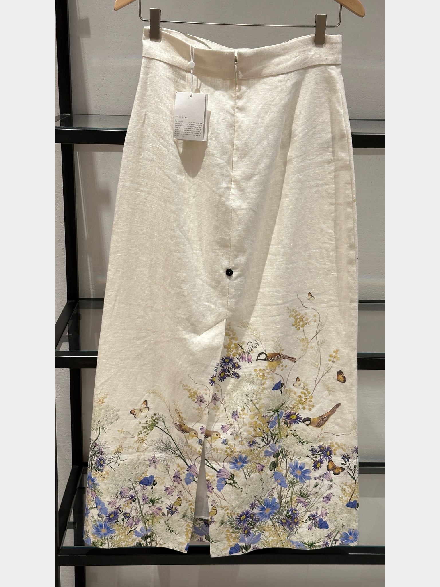 ZIMMERMANN Harmony Pencil Midi SkirtZIMMERMANN