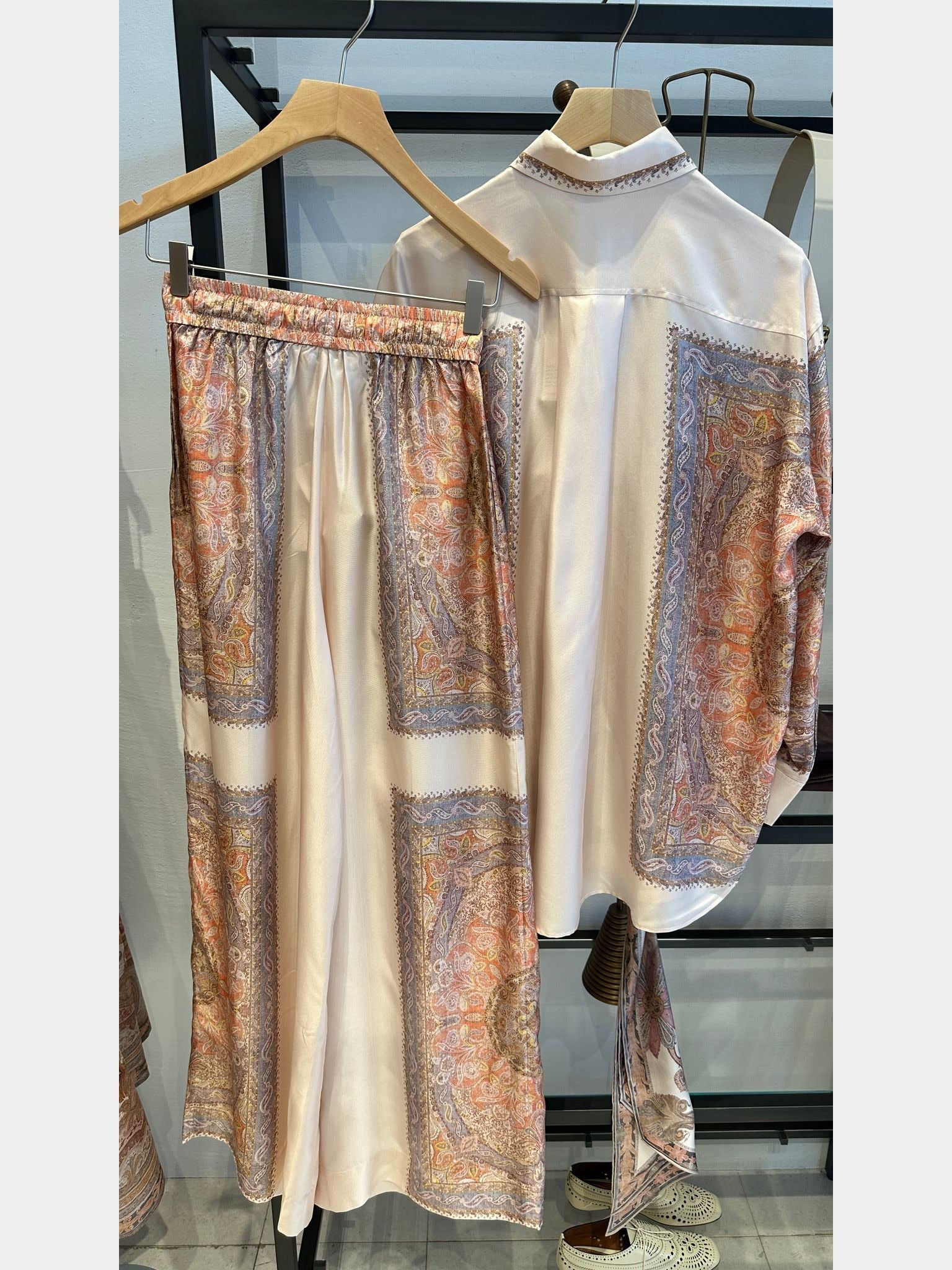 ZIMMERMANN Illustration Paisley ShirtZIMMERMANN