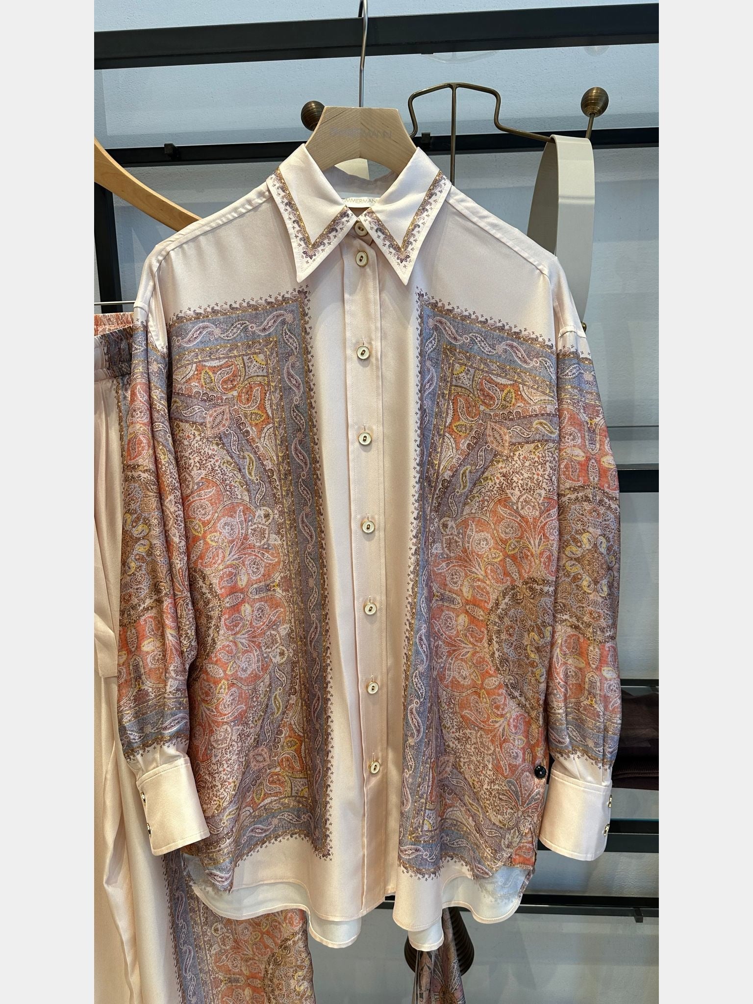 ZIMMERMANN Illustration Paisley ShirtZIMMERMANN