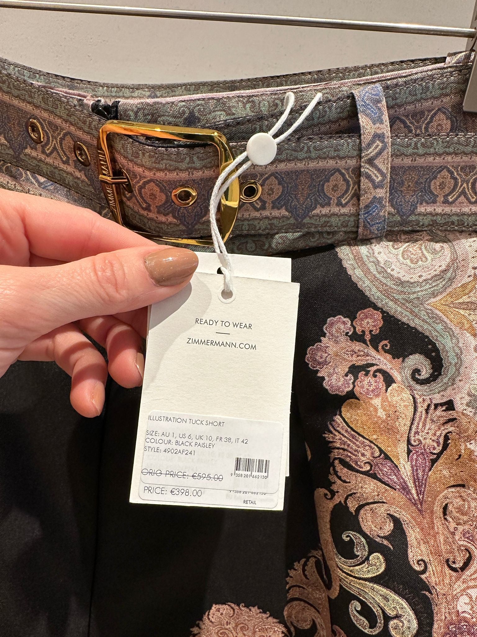 ZIMMERMANN Illustration Tuck ShortZimmermann