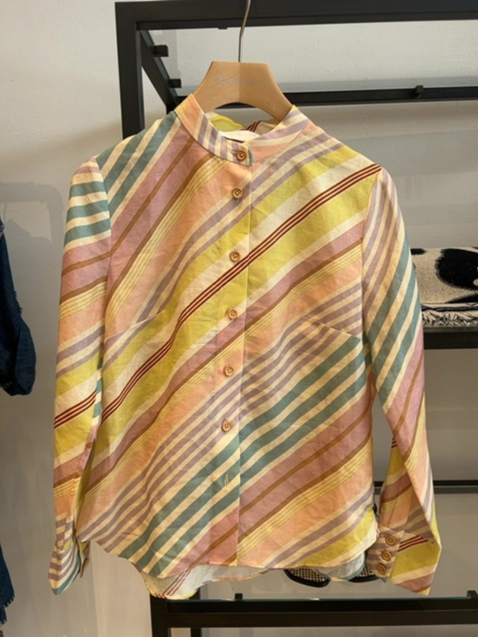 ZIMMERMANN Koszula Damska Halliday Slim Multi Stripe 1409TSS241Zimmermann