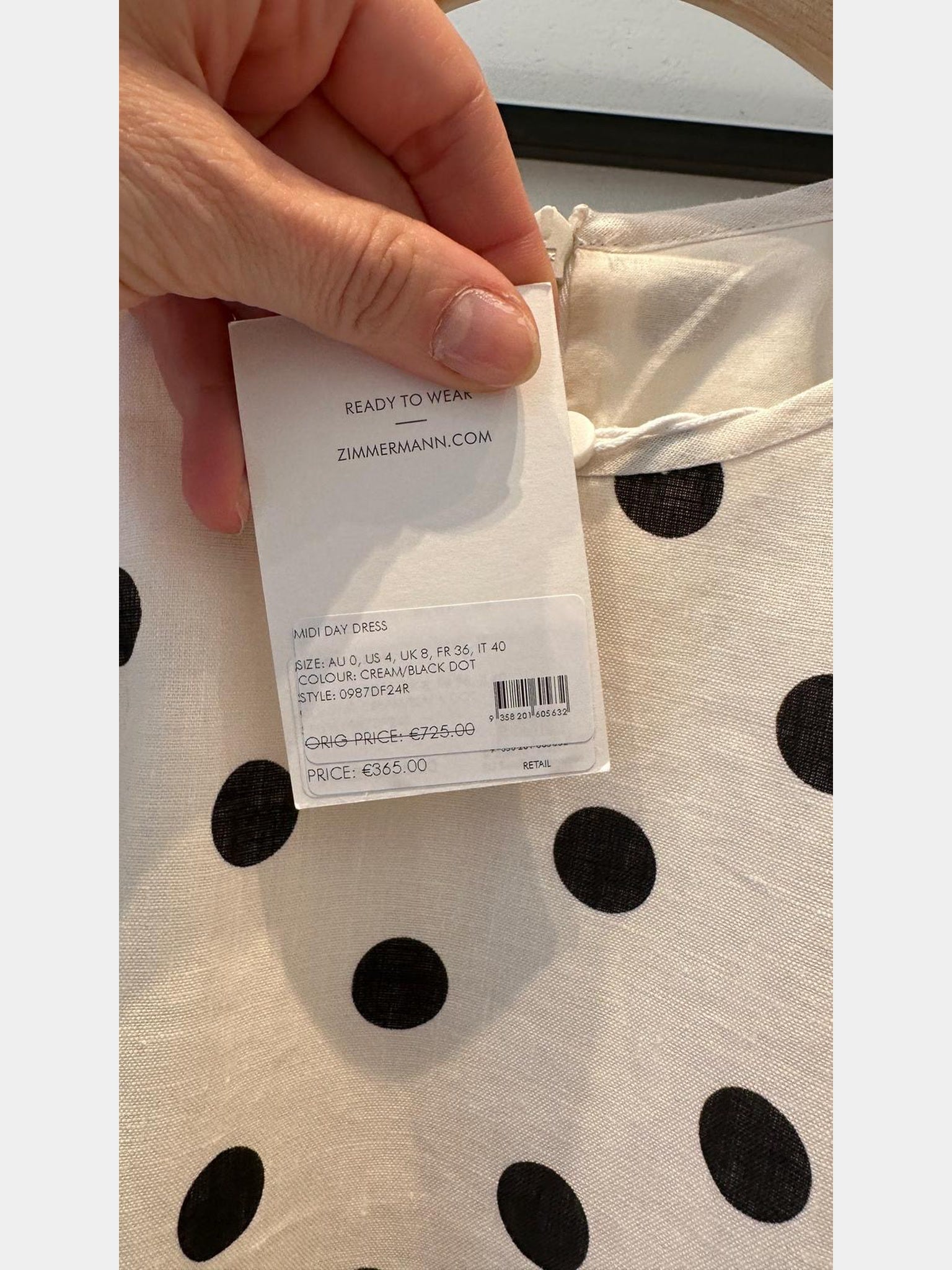 ZIMMERMANN Midi Day DressZIMMERMANN