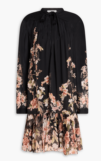 ZIMMERMANN Natura Lantern Mini DressZimmermann
